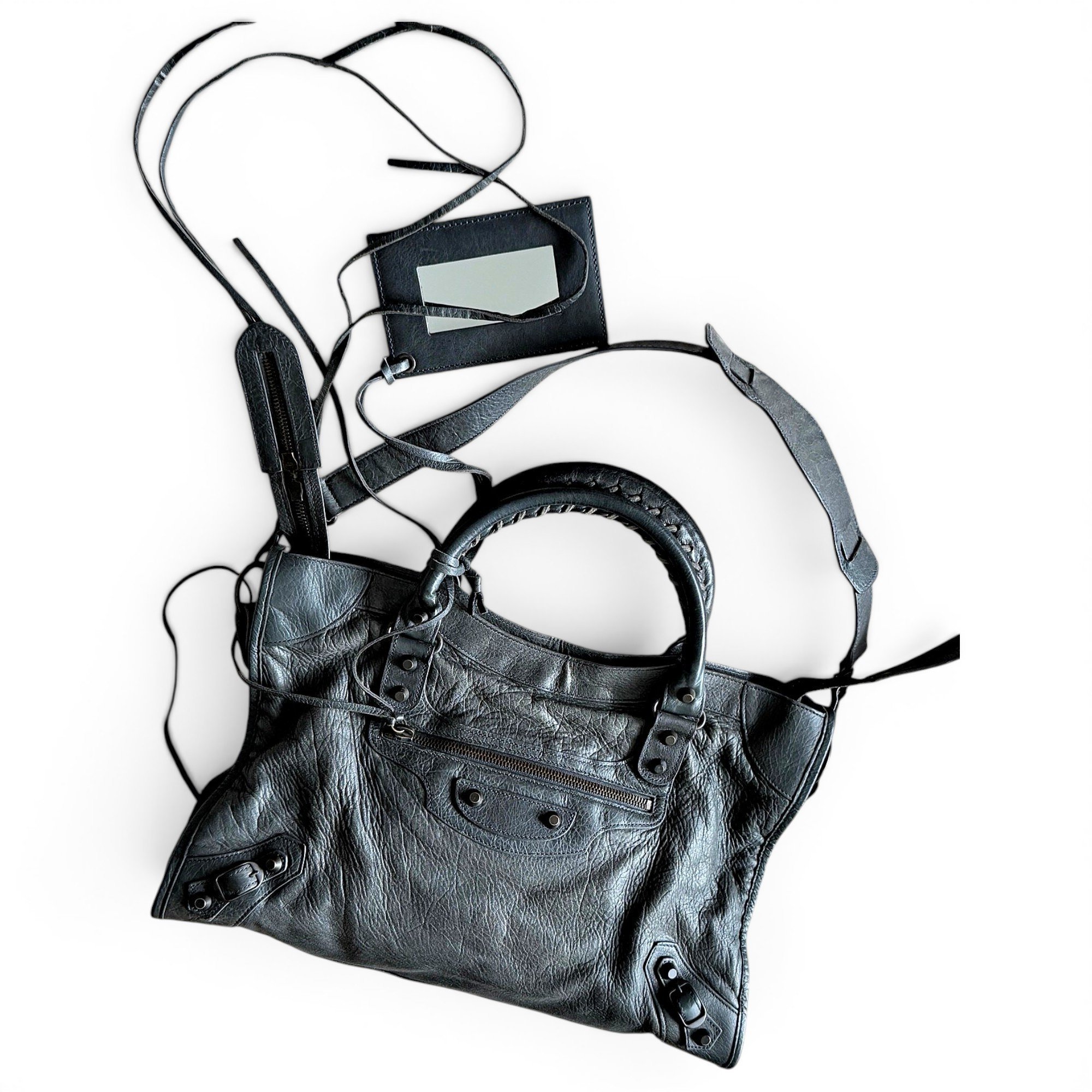 Balenciaga City leather handbag