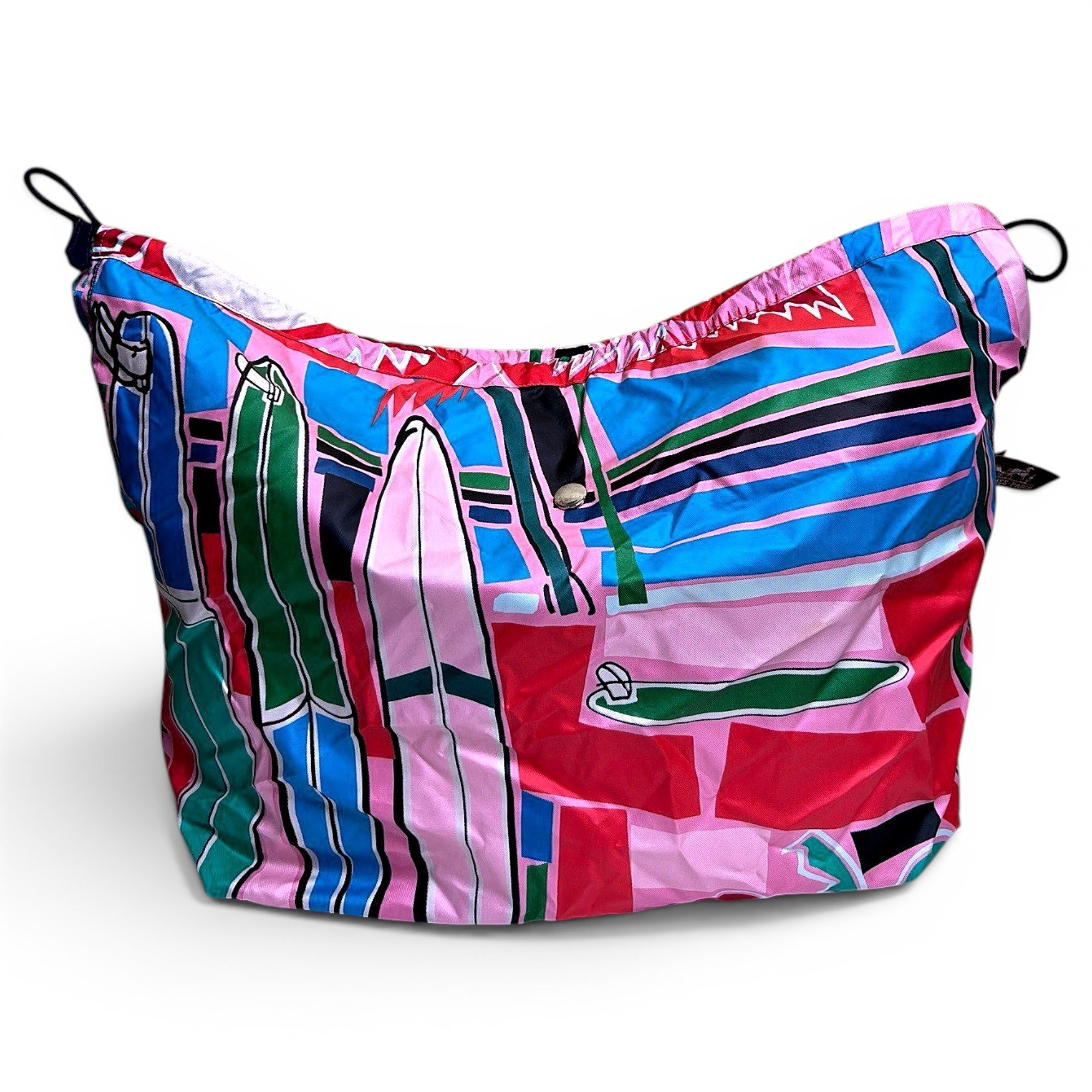 Silky Pop silk tote