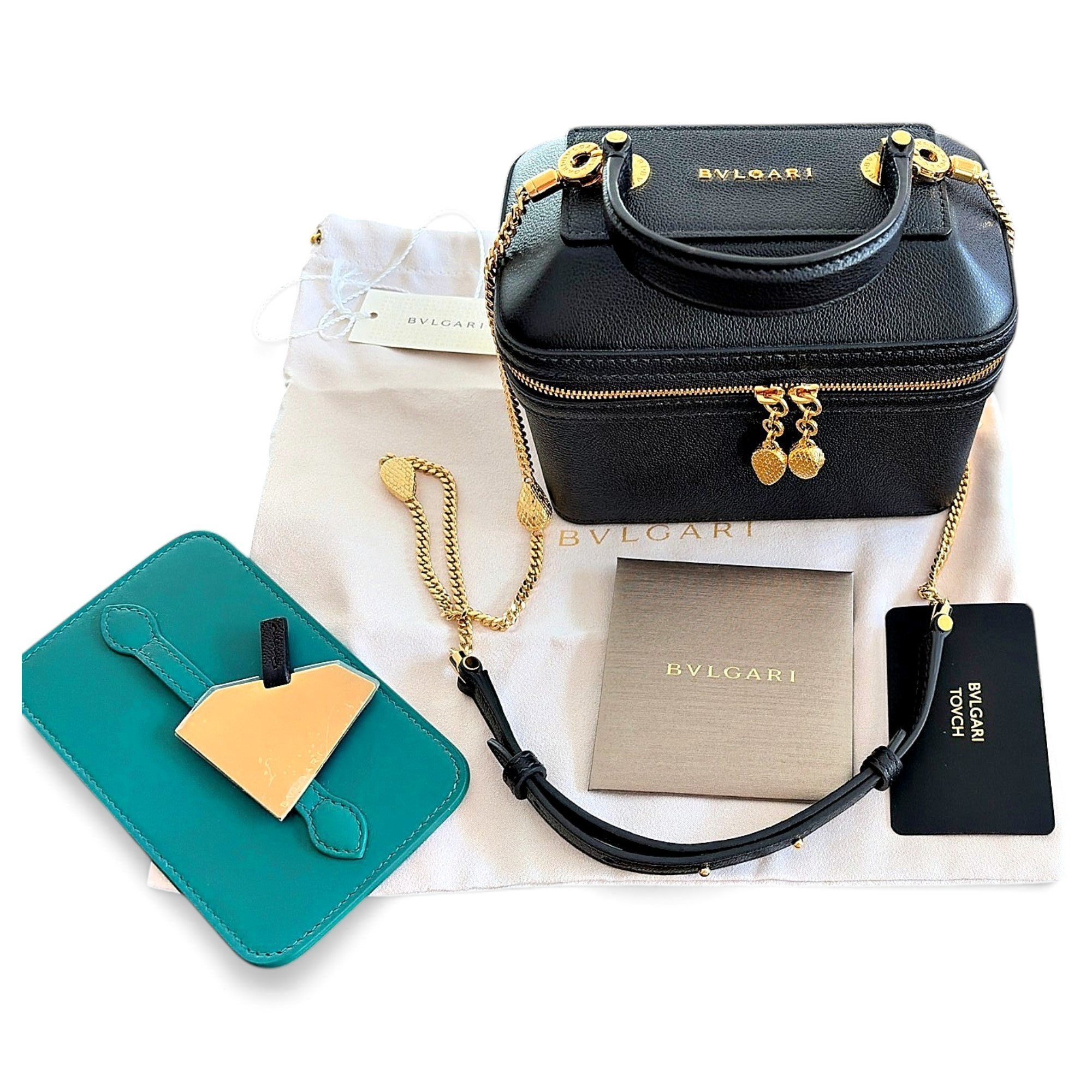 Serpenti leather crossbody bag