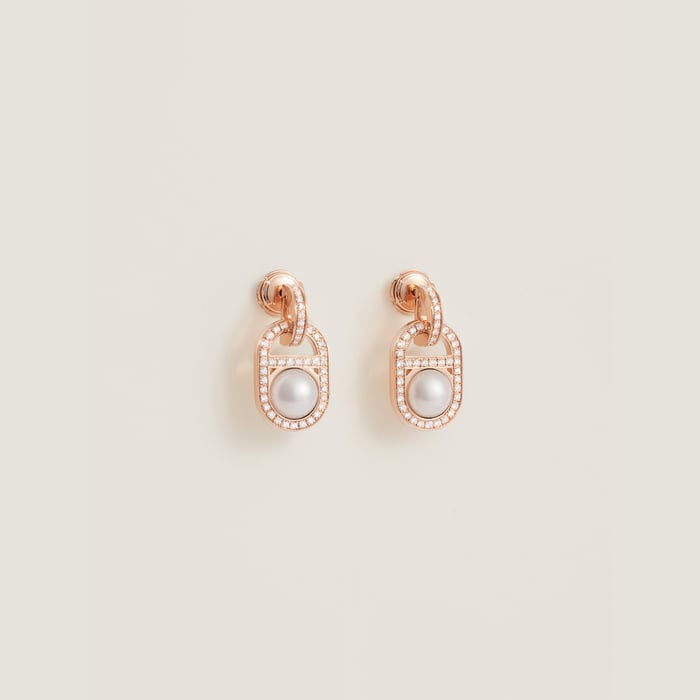 Sans Coloris Geometrie Precieuse Dangle Earrings