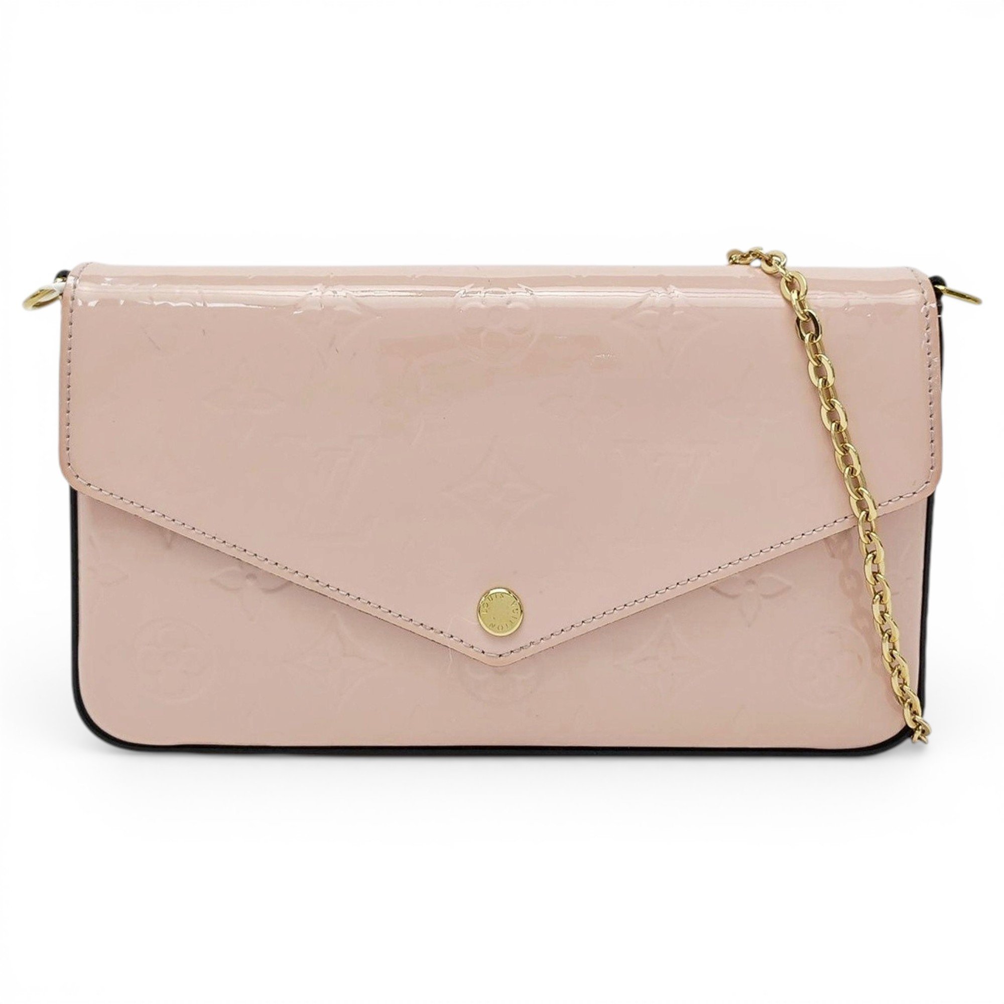 Félicie patent leather handbag