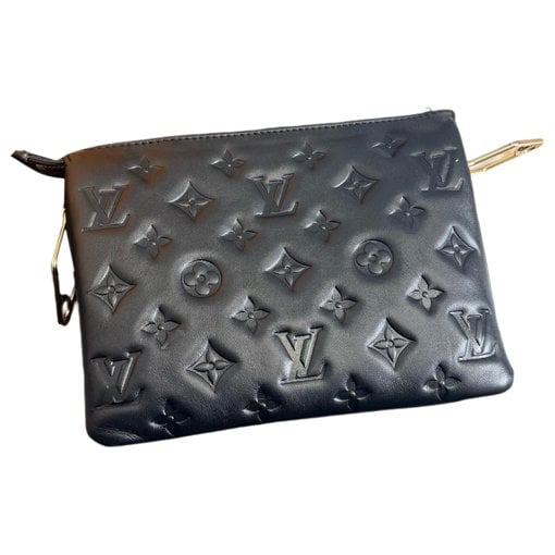 Coussin leather handbag