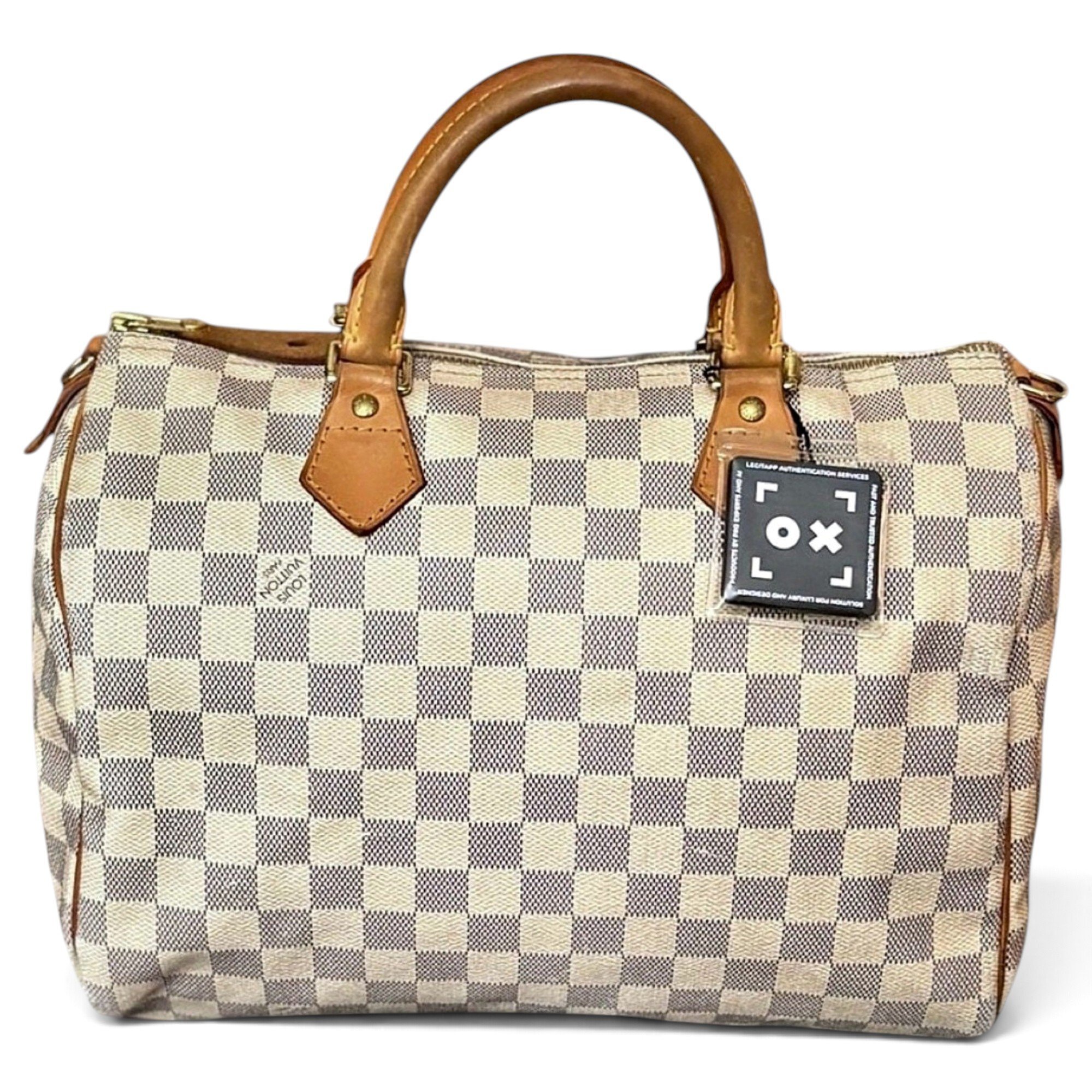 Louis Vuitton Speedy Bandoulière leather bowling bag