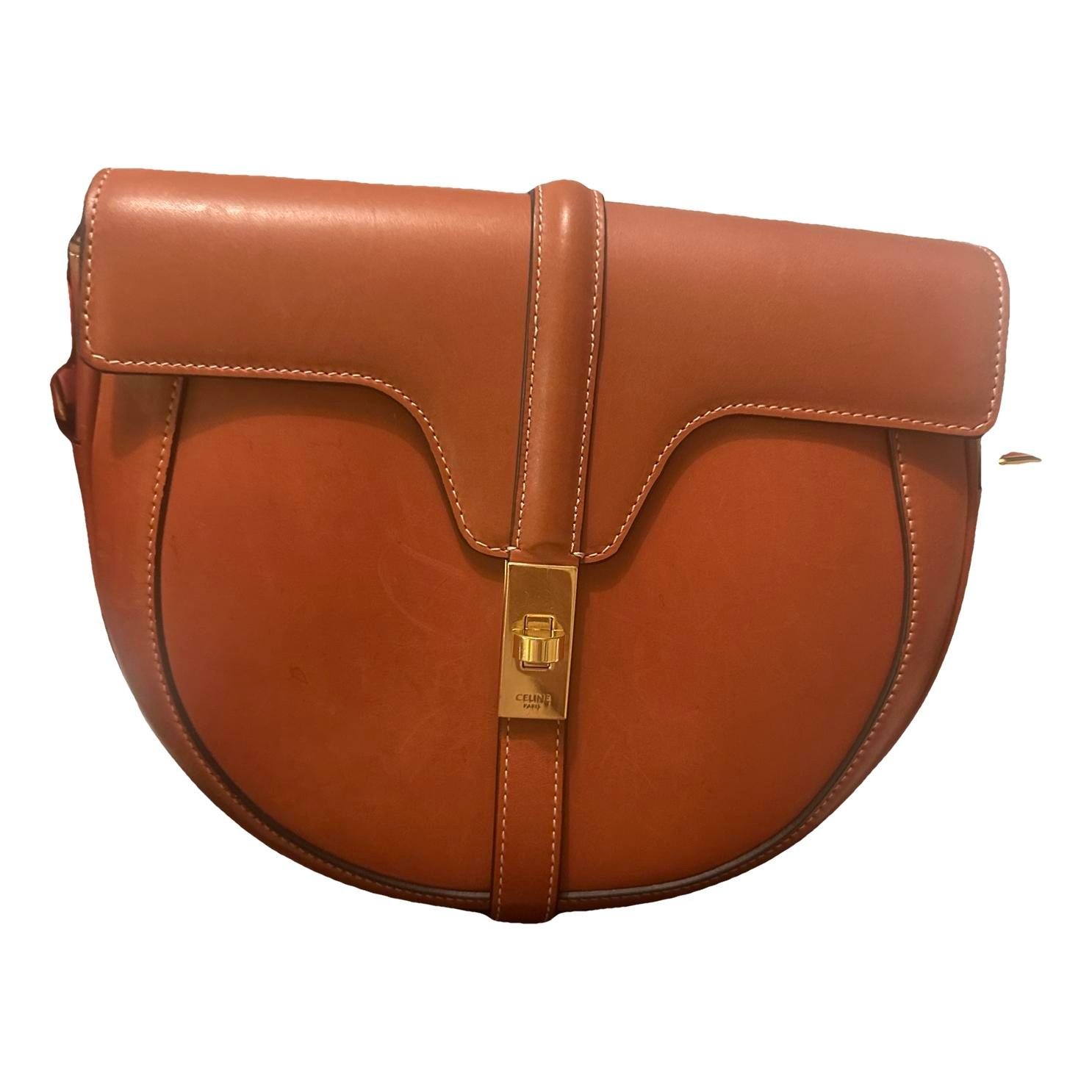 SAC 16 BESACE leather handbag
