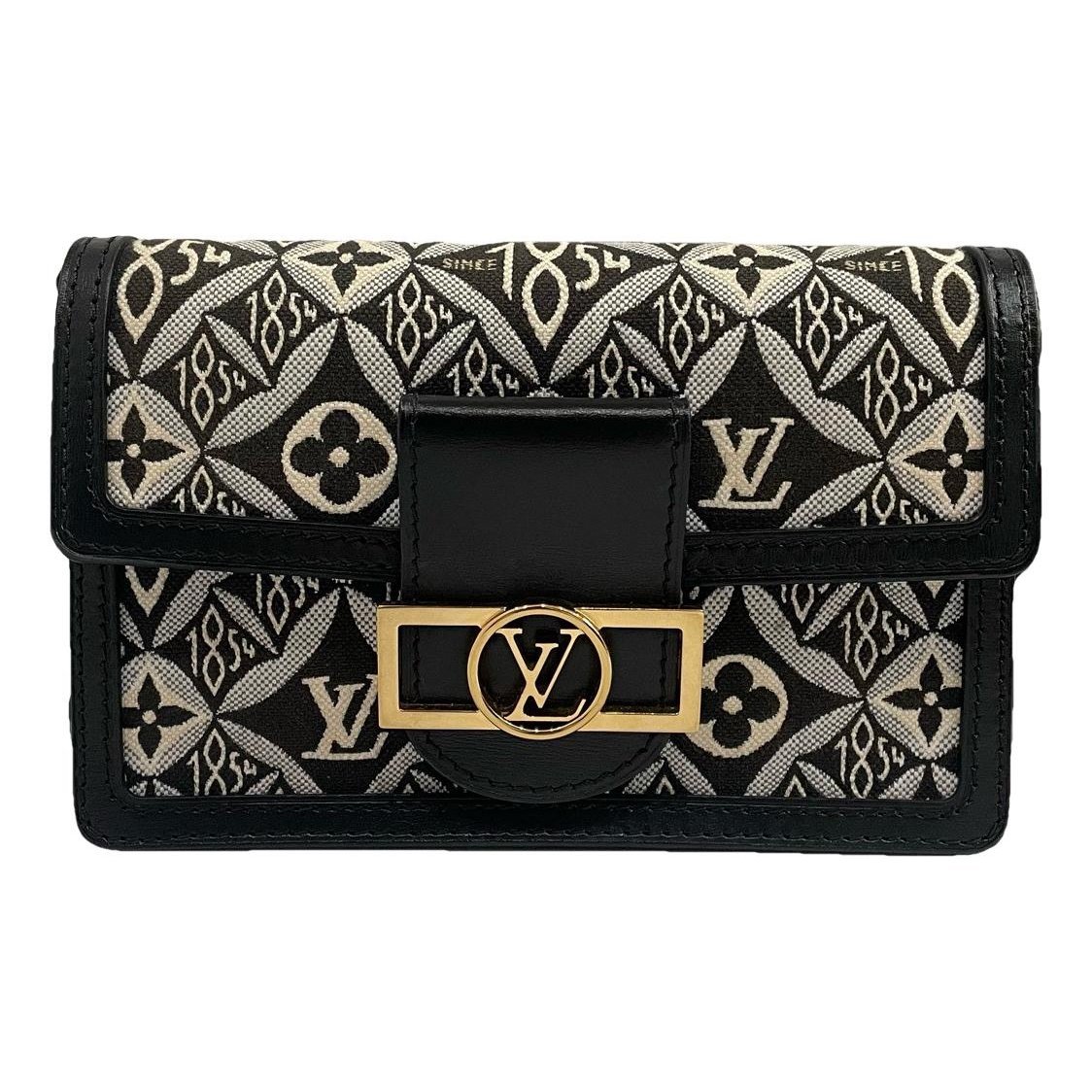 Louis Vuitton Dauphine Chain Wallet cloth handbag