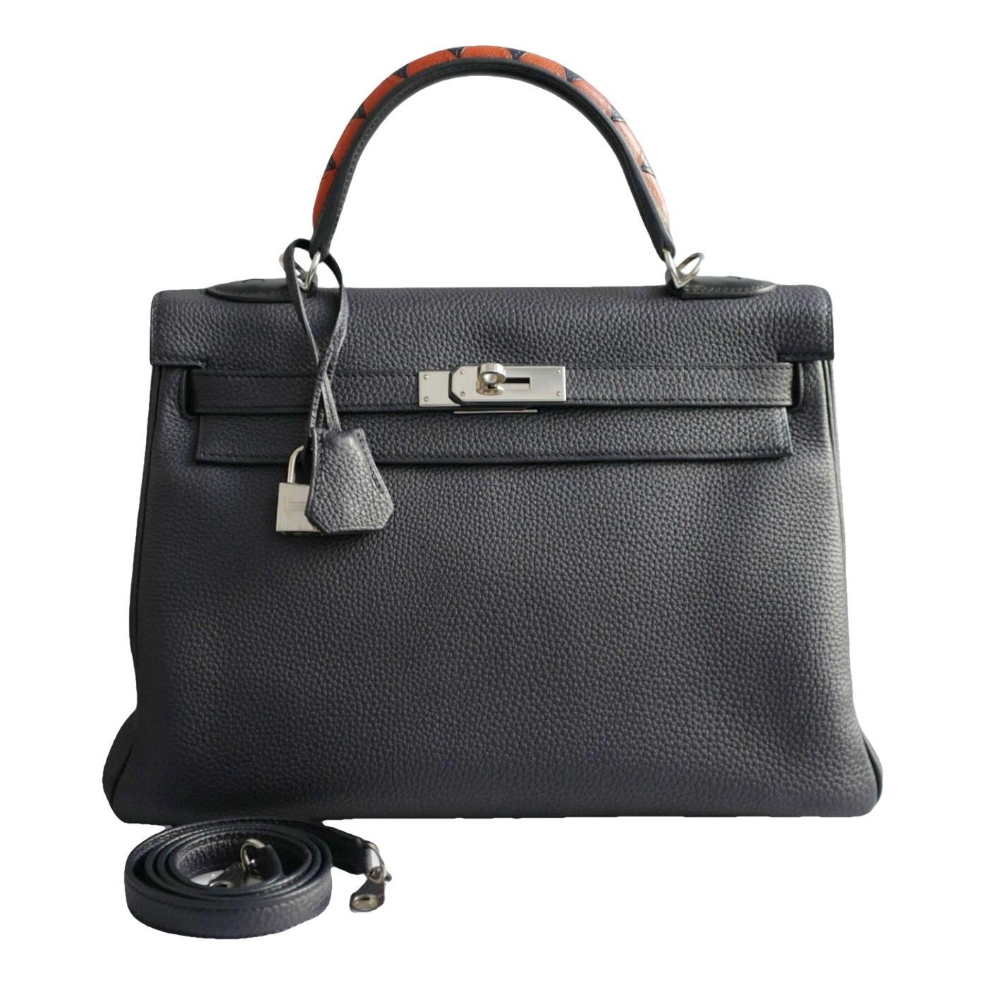 Hermes Kelly 32 Handbag Black Togo Leather 2017