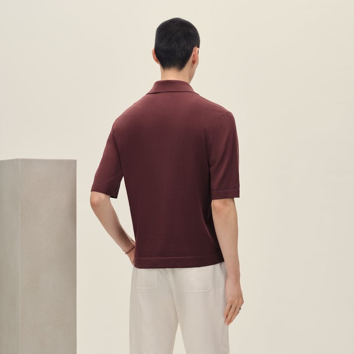 Bourgogne "H Bartack" Polo Shirt