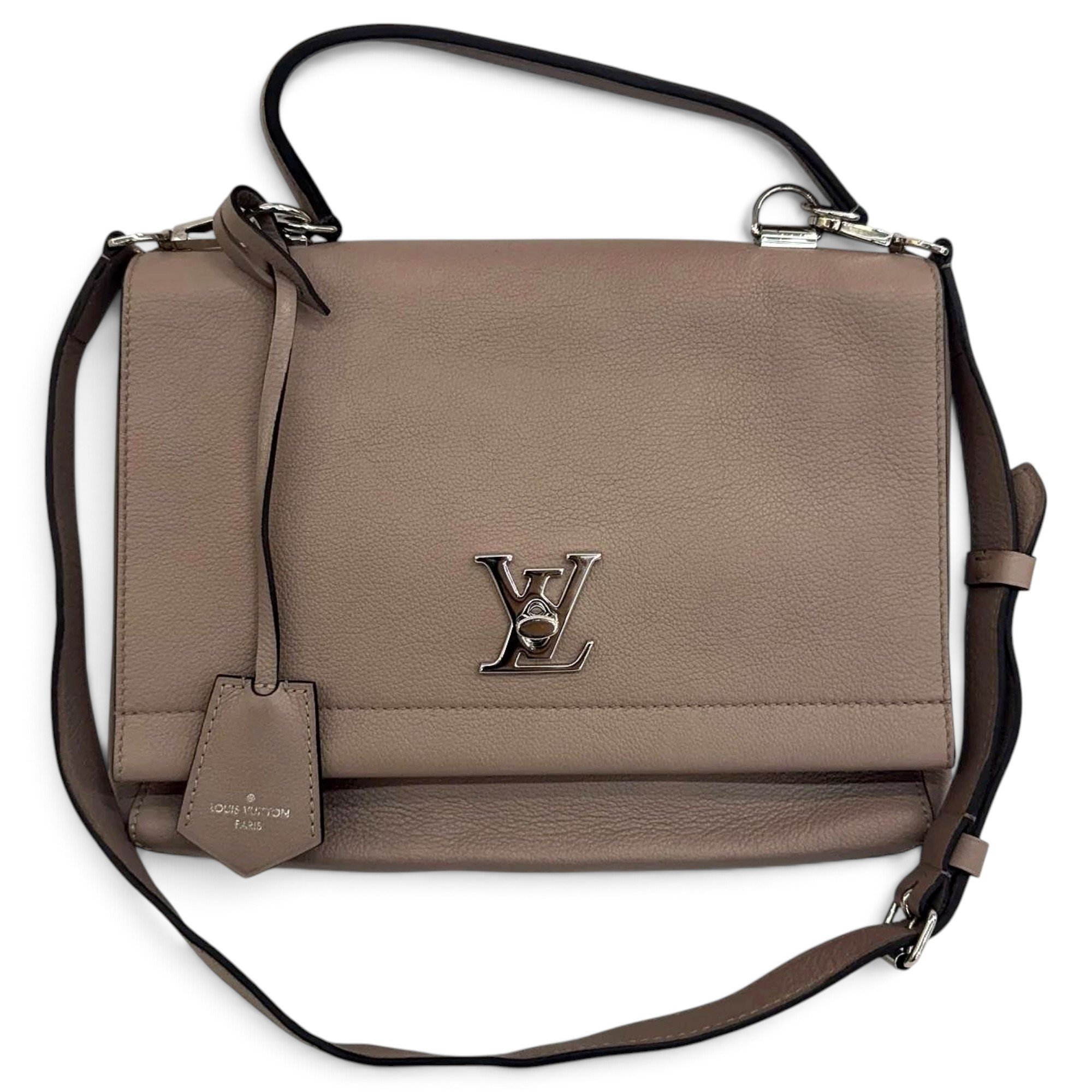 Lockme leather crossbody bag