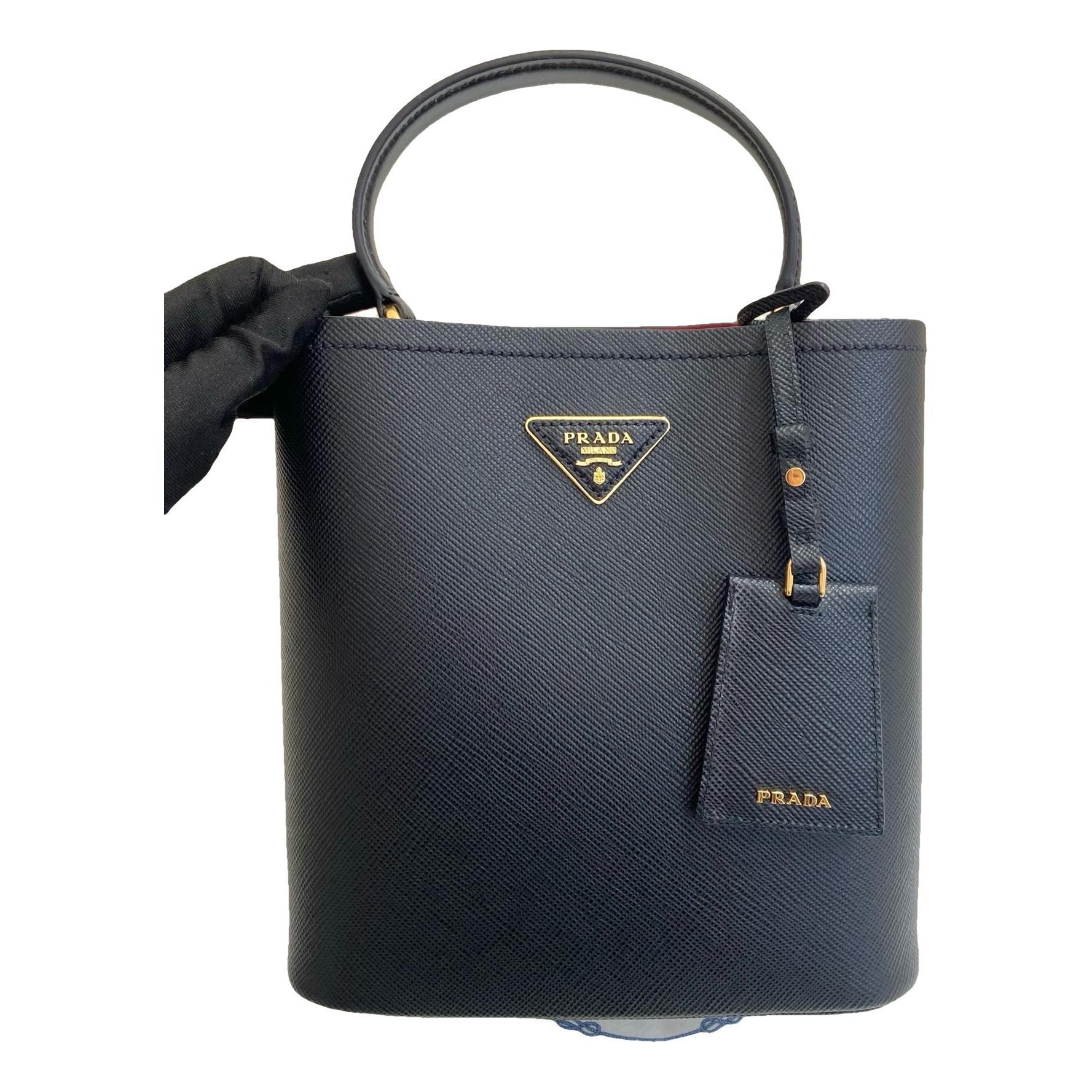 Panier leather handbag