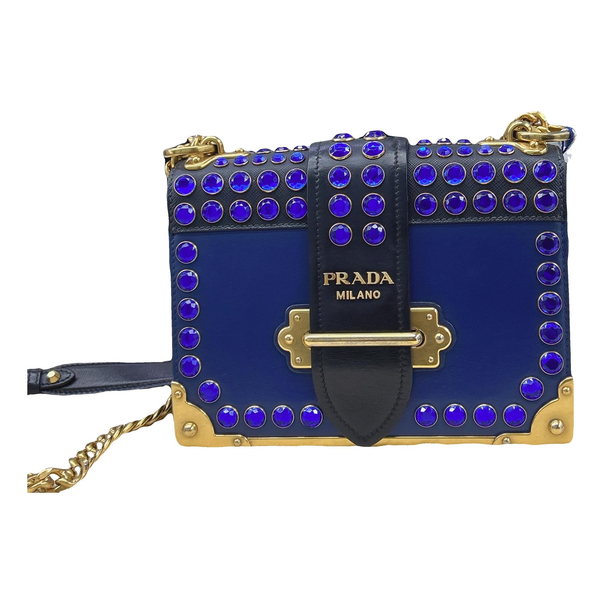 Cahier leather handbag