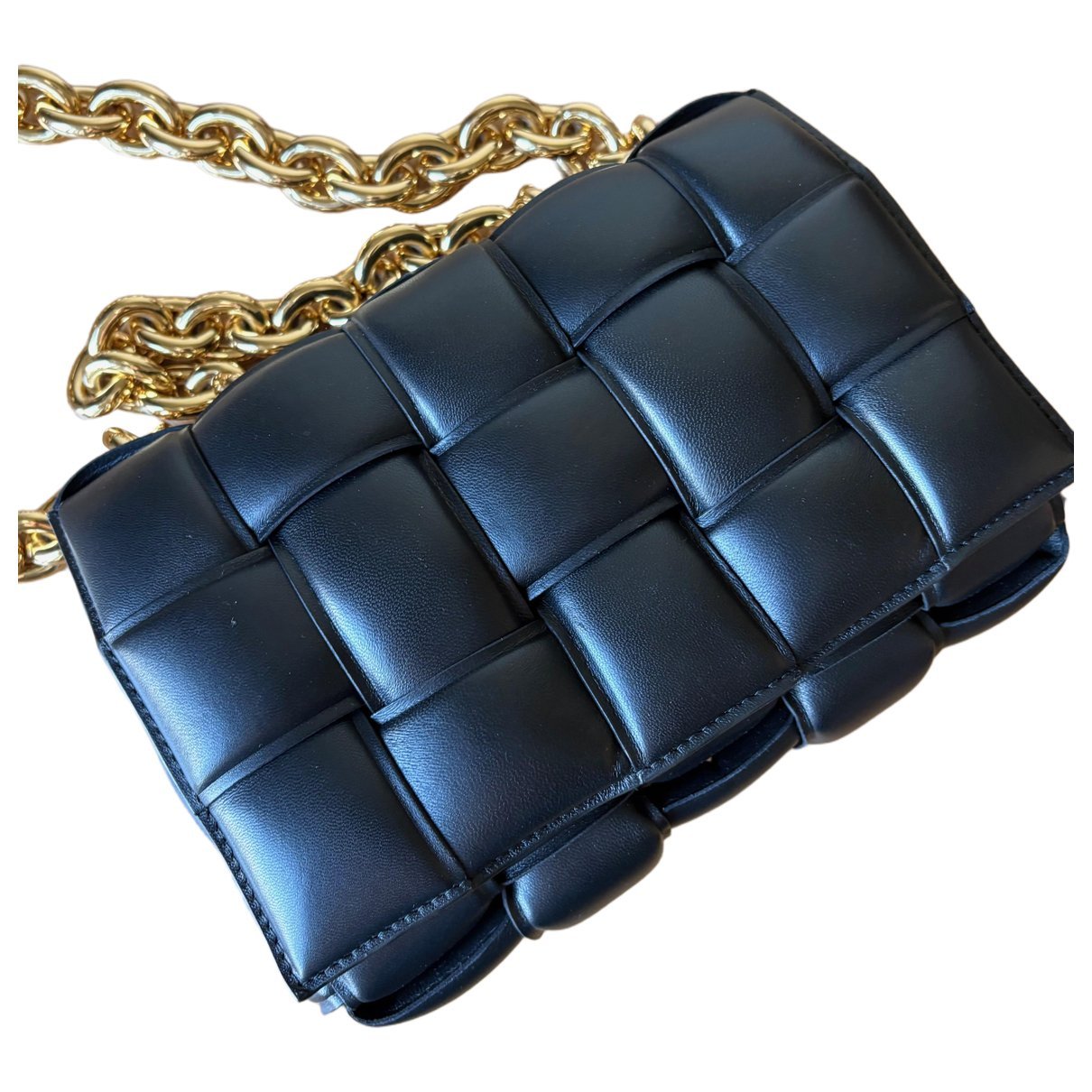 Chain Cassette leather handbag