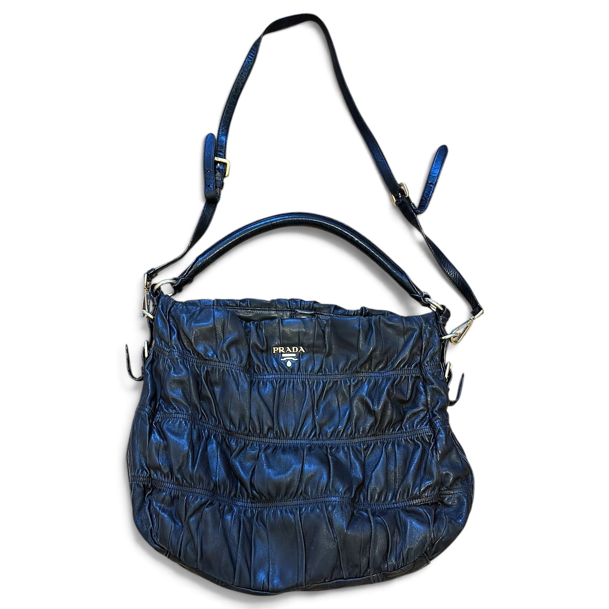 Leather crossbody bag