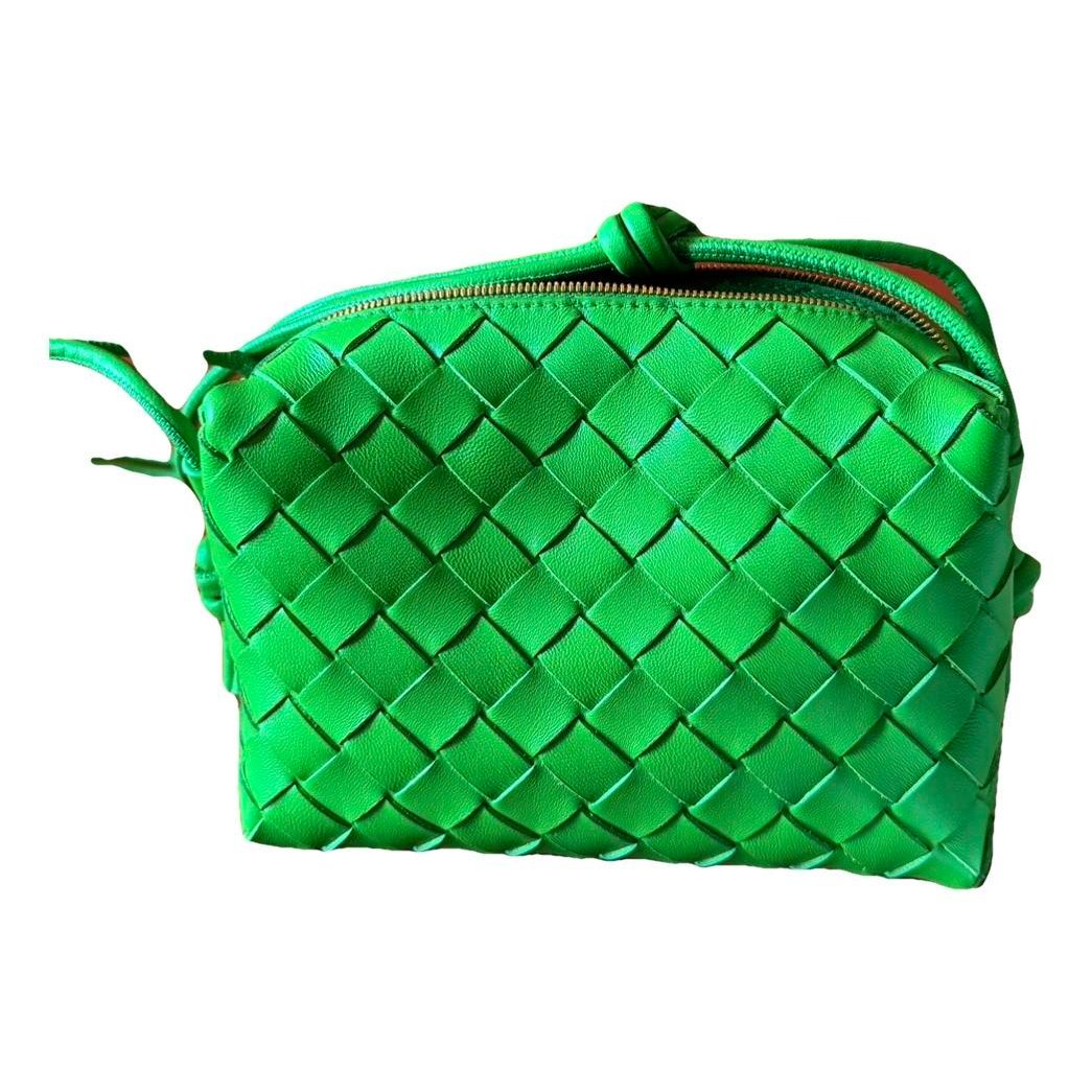 Loop leather crossbody bag