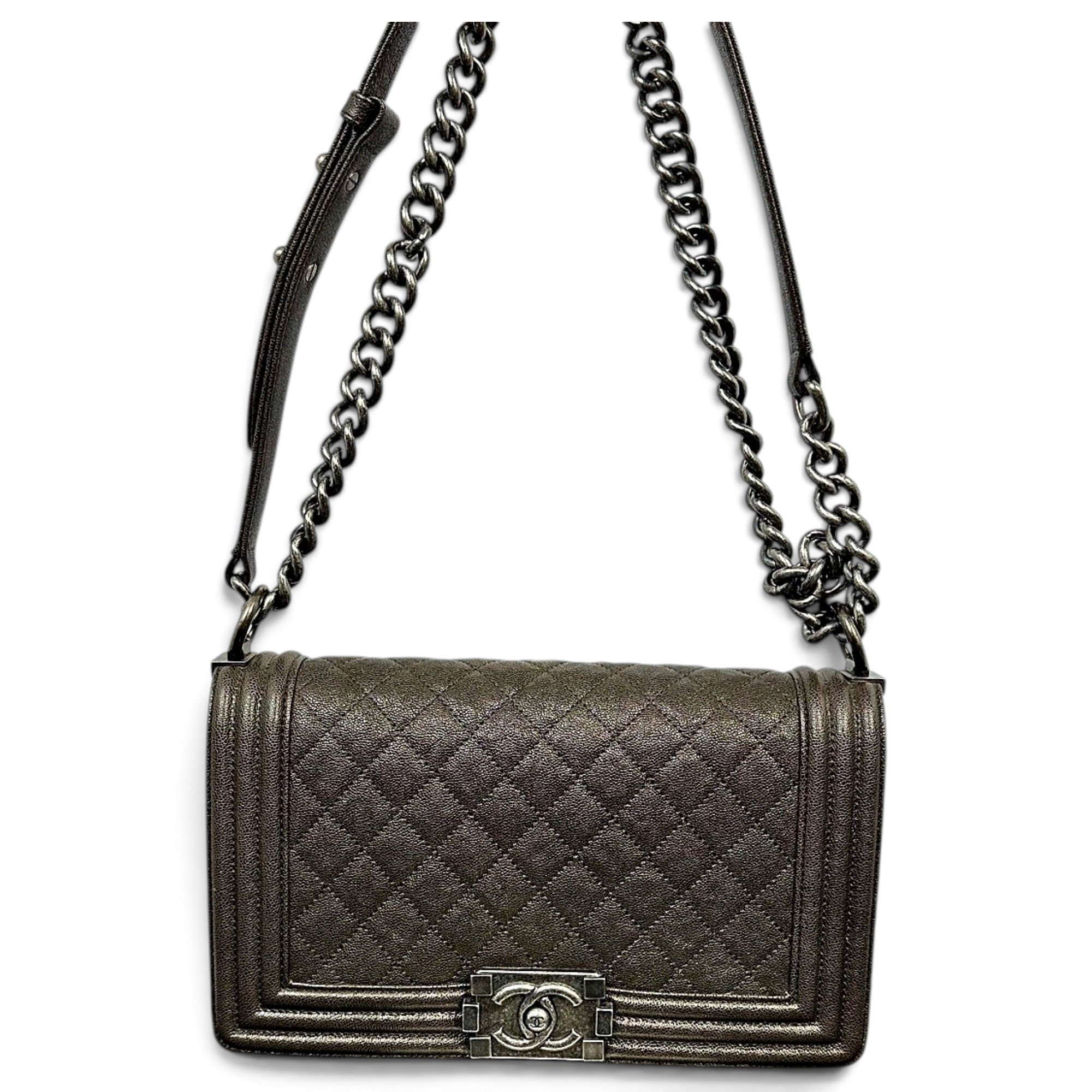 Boy leather handbag