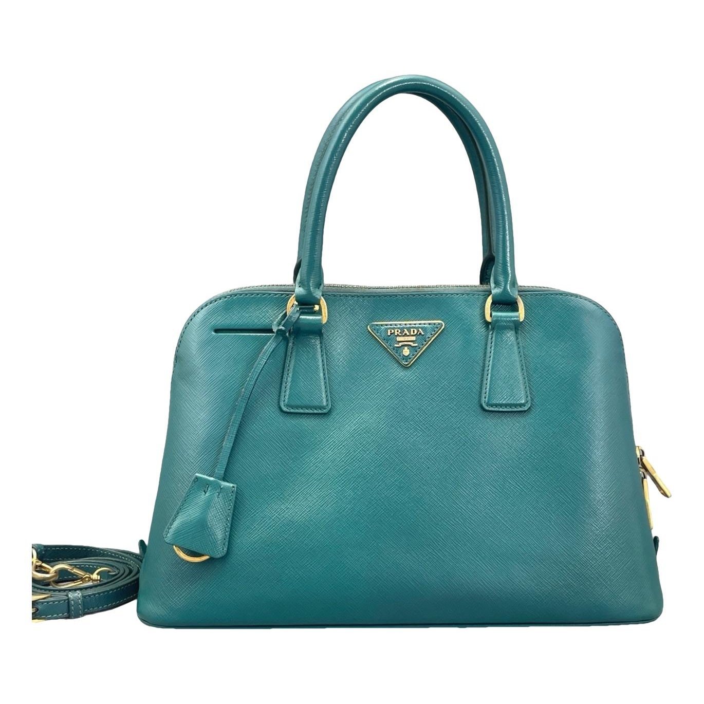 Promenade leather handbag