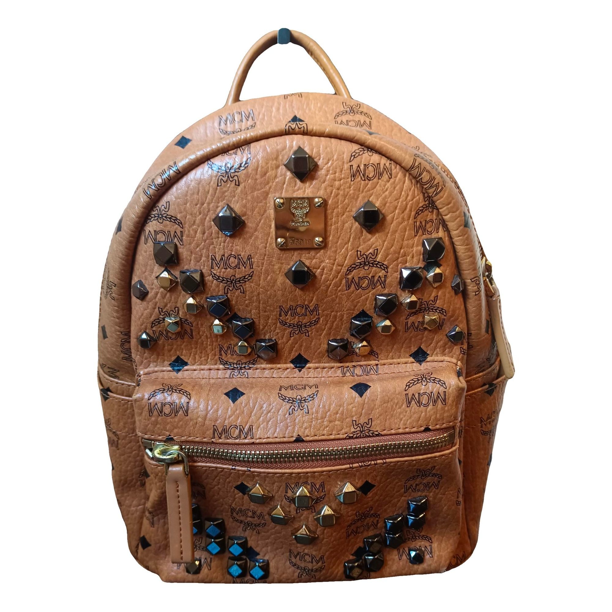 Stark leather backpack