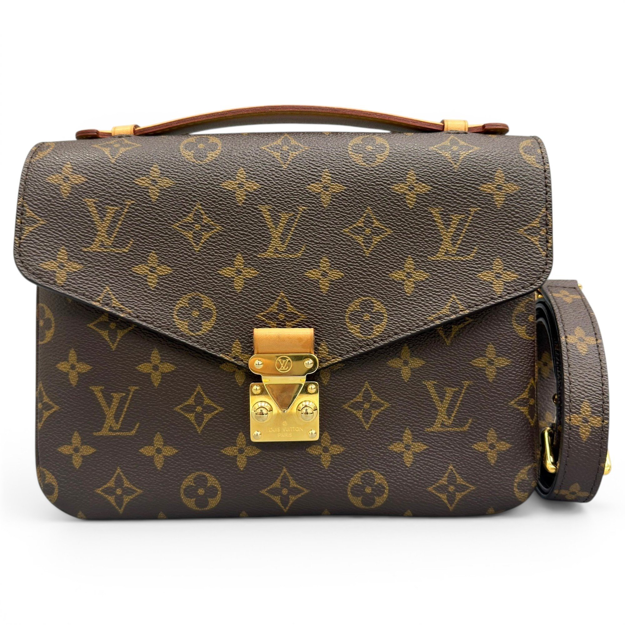 Metis leather handbag