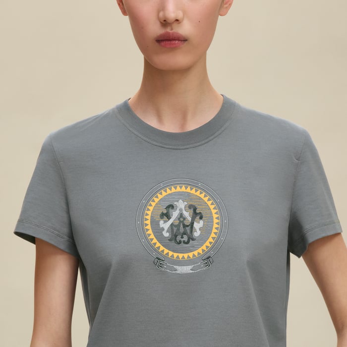 Printed Straight T-shirt