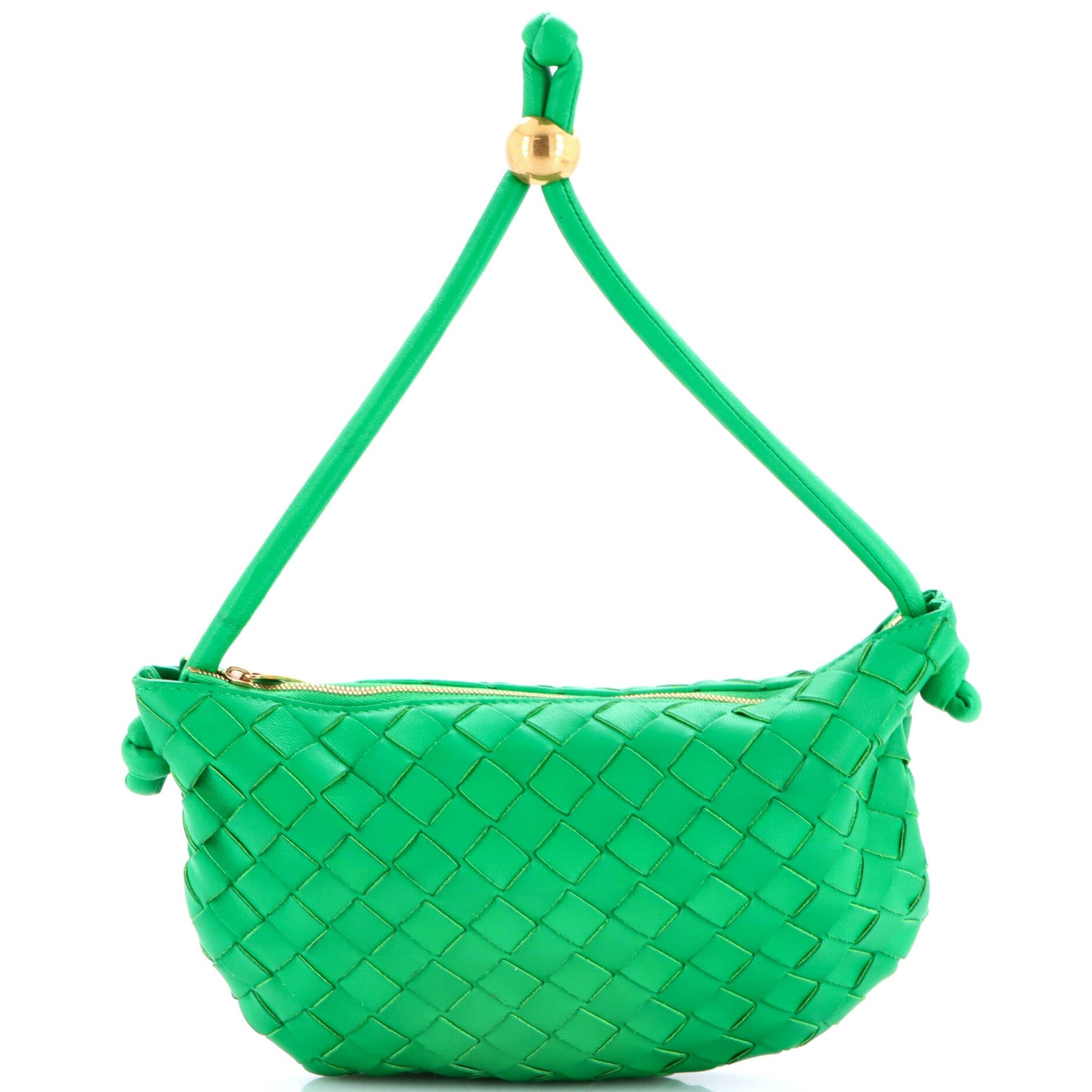 Turn Pouch Intrecciato Nappa Small