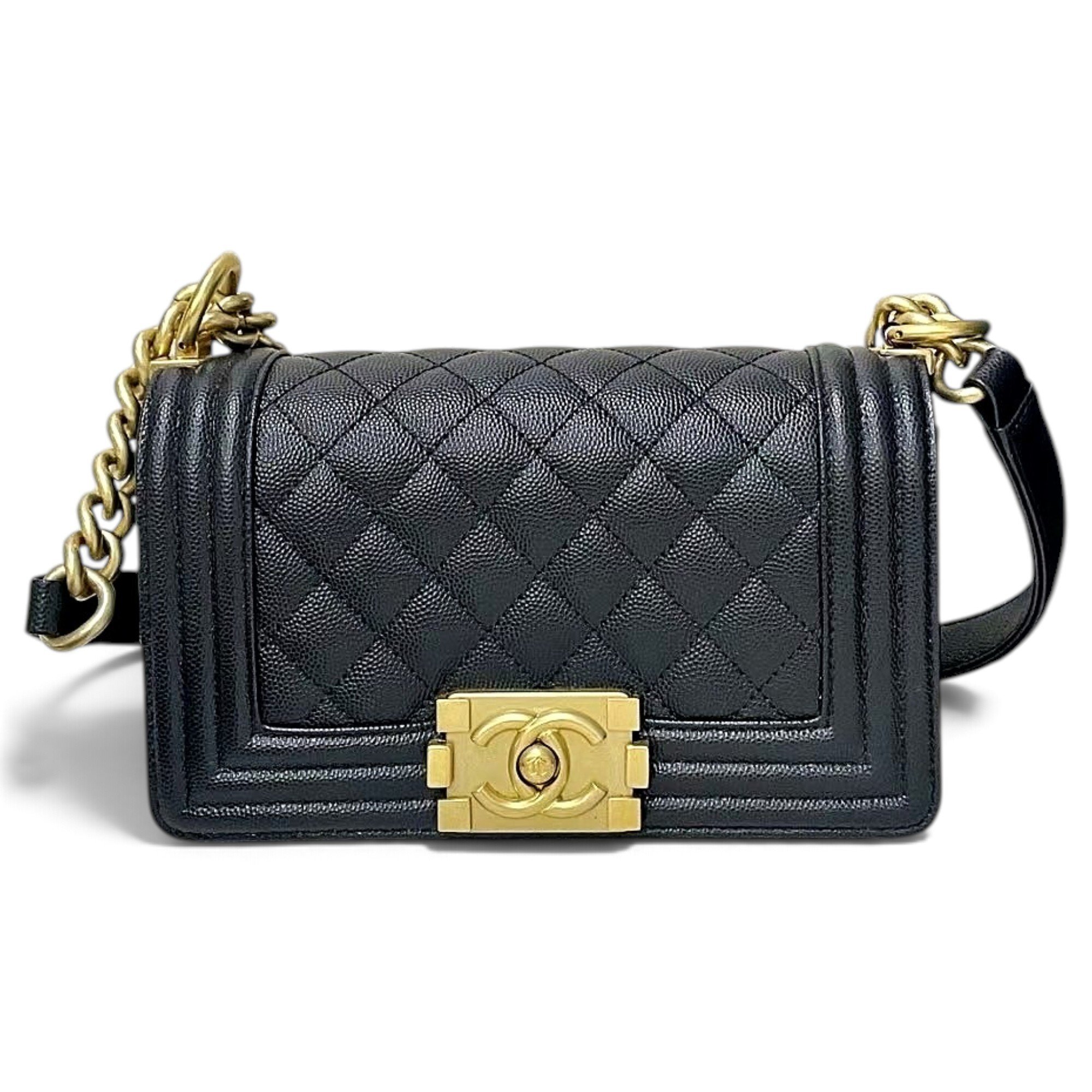 Boy leather crossbody bag