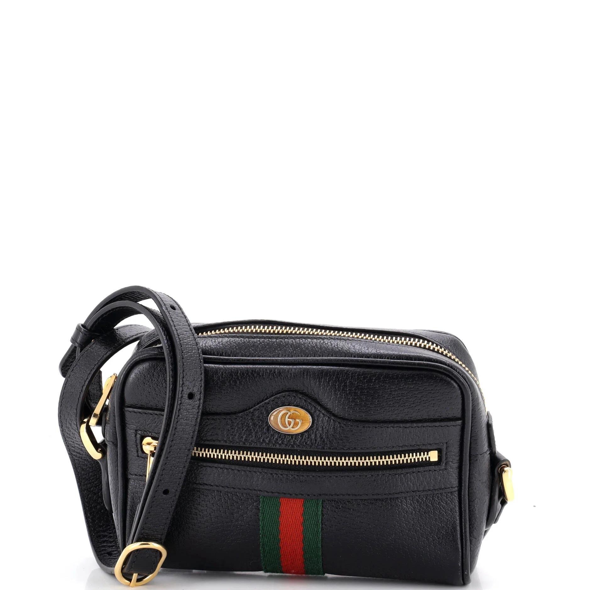 Leather crossbody bag