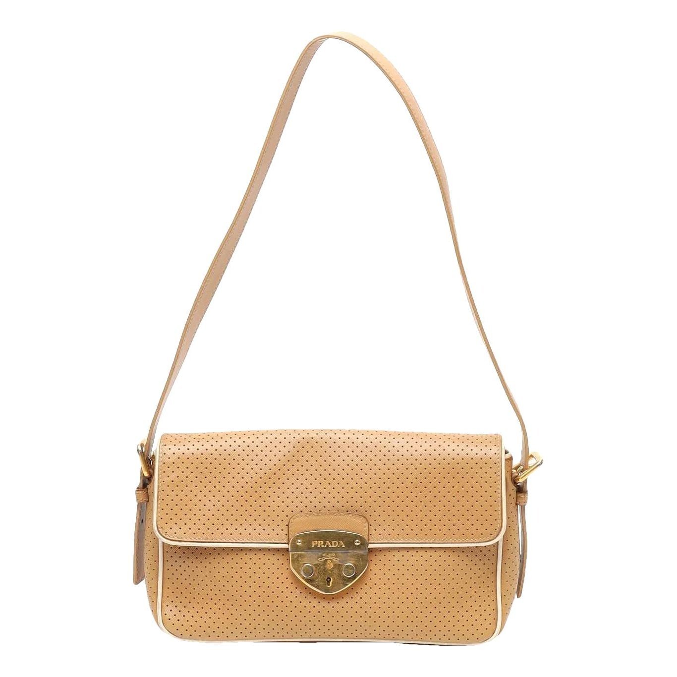 Sound leather handbag