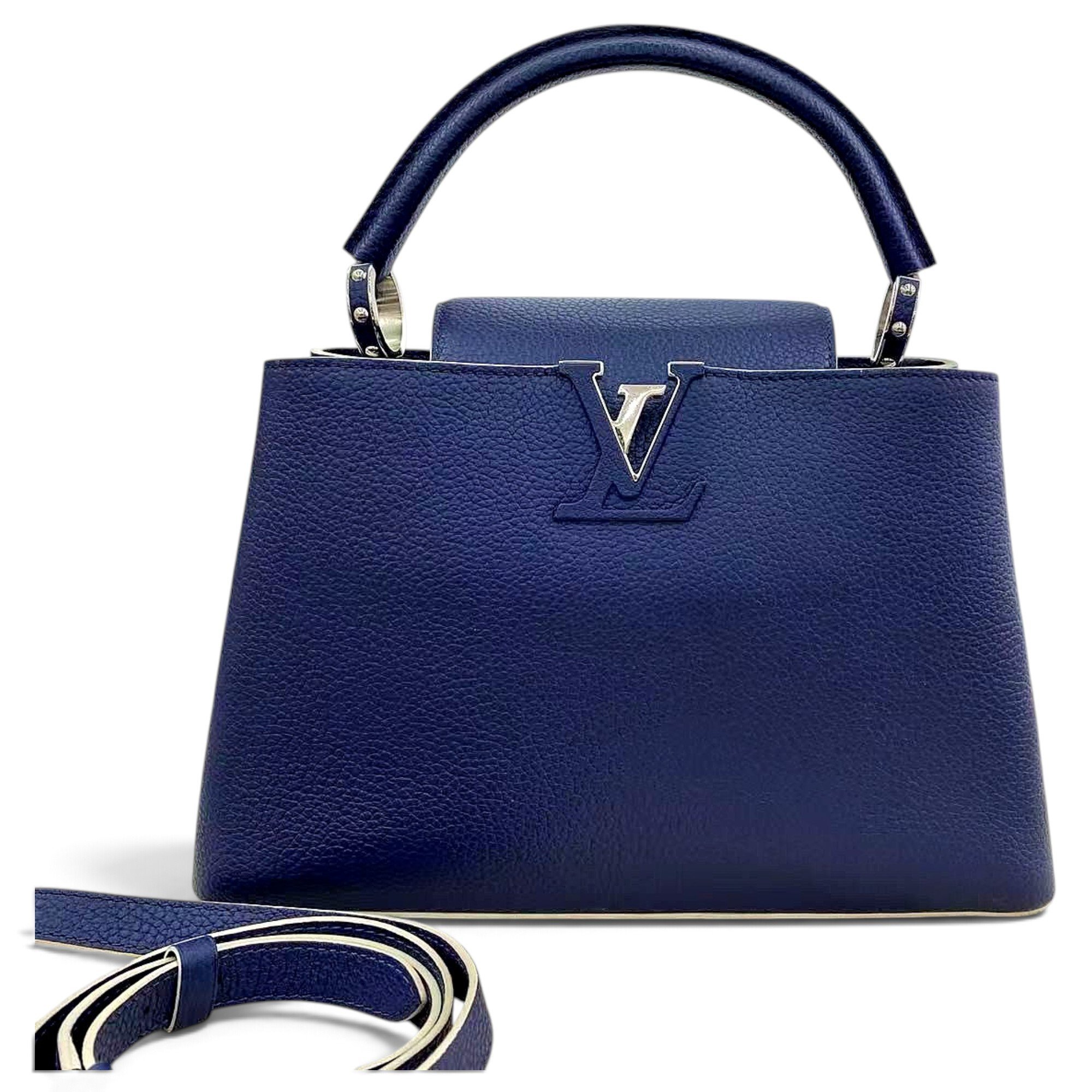 Capucines leather handbag