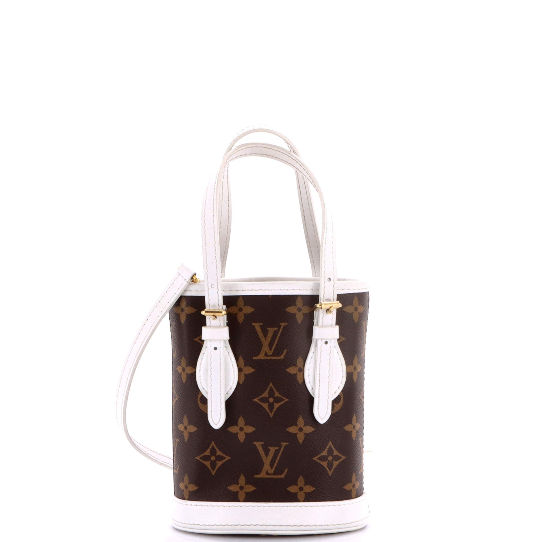 Bucket Bag LV Match Monogram Canvas Nano
