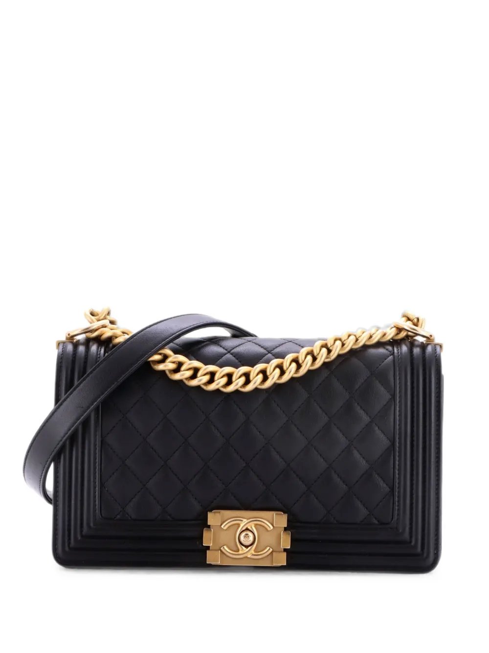 Boy Flap Bag Quilted Lambskin Old Medium shoulder bag