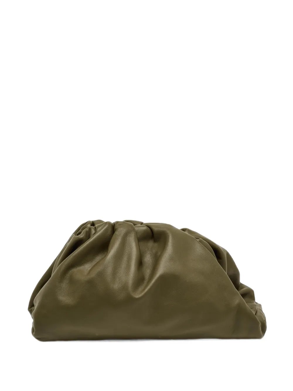 The Pouch gathered clutch bag