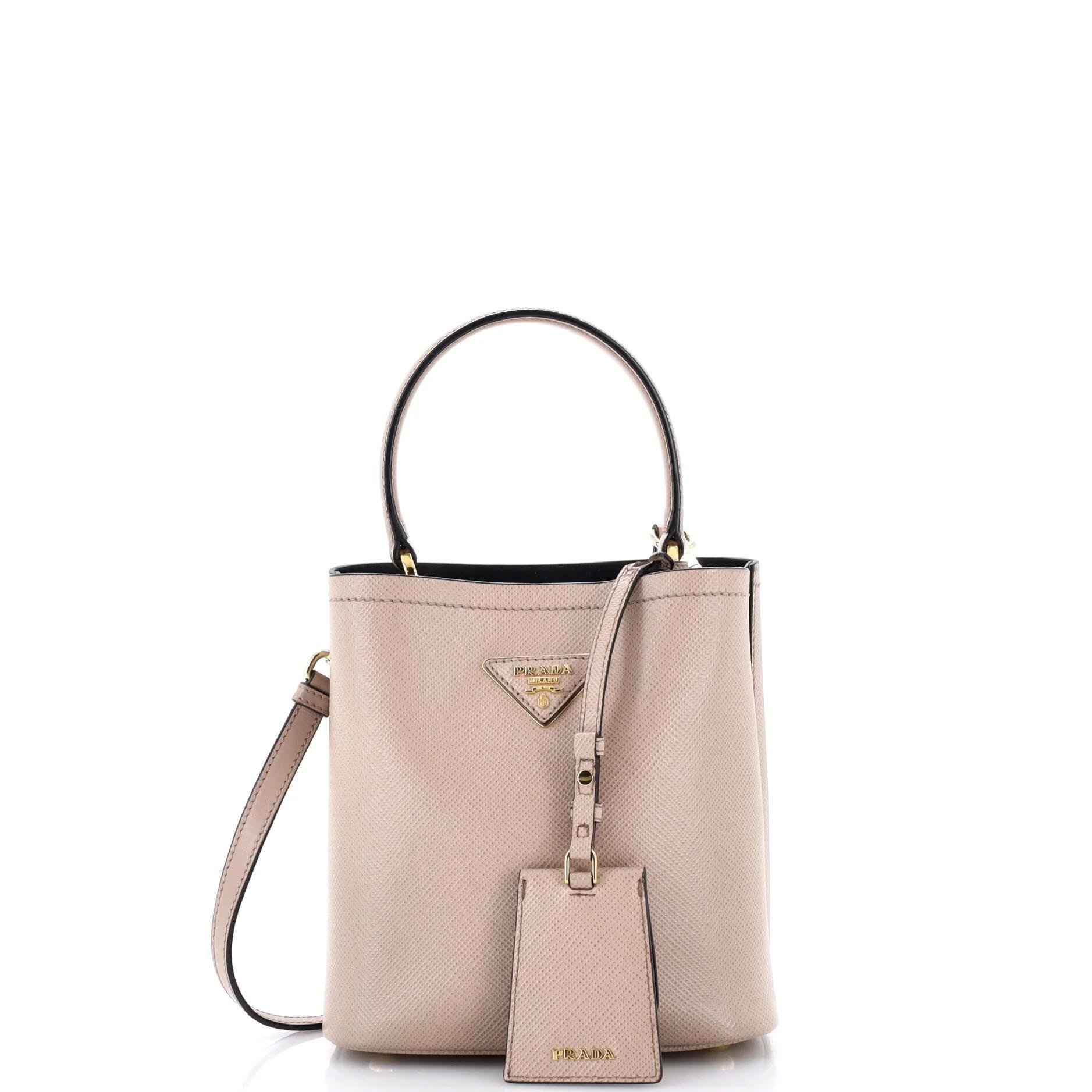 Panier leather handbag