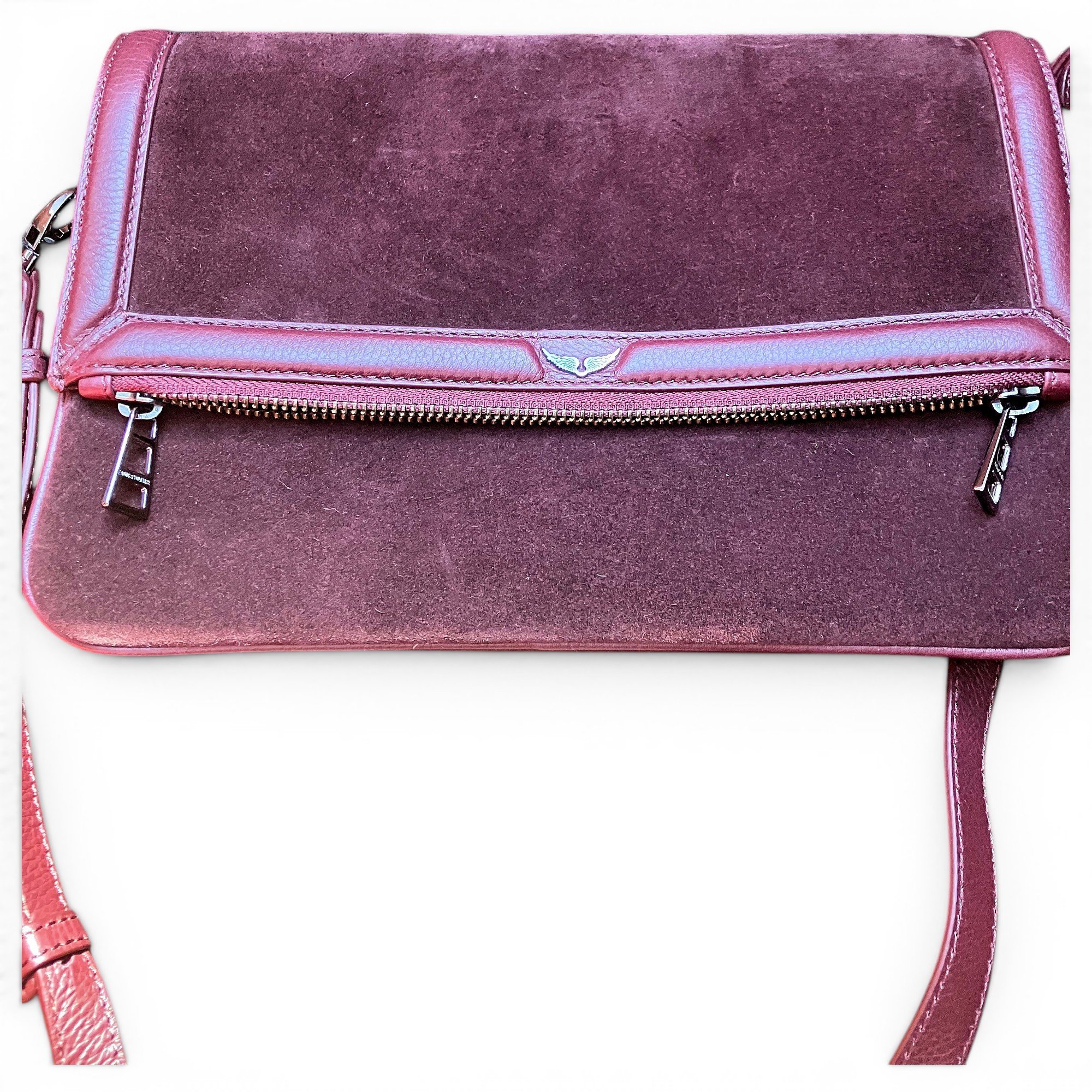 Rock leather handbag