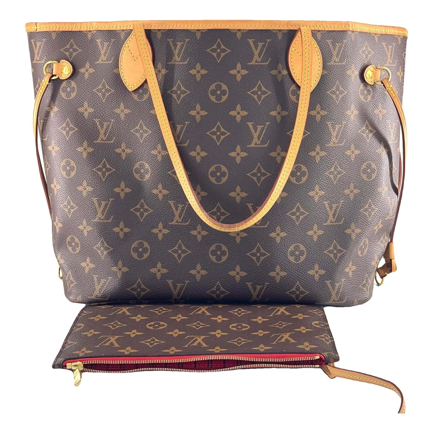 Neverfull leather tote