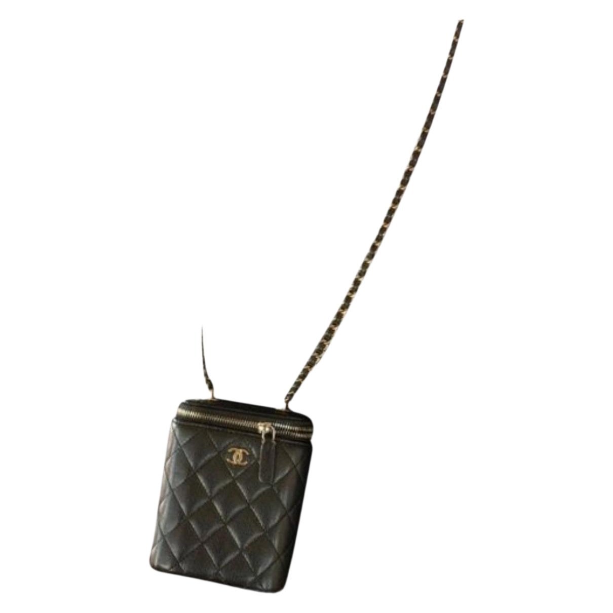 Trendy CC Vanity leather handbag