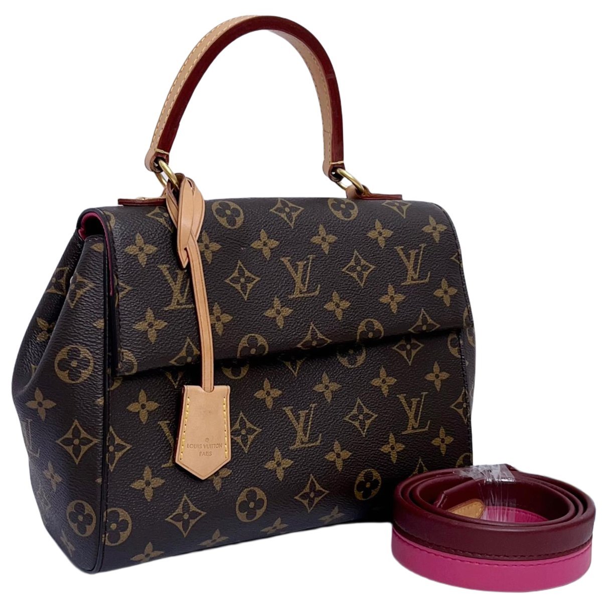 Cluny leather handbag