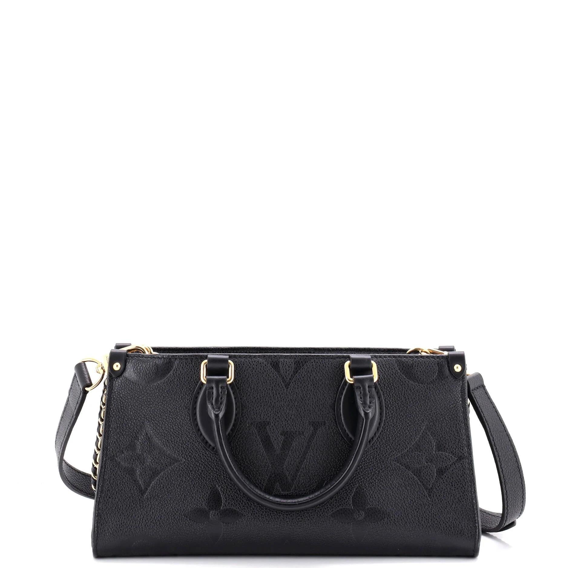 Leather tote