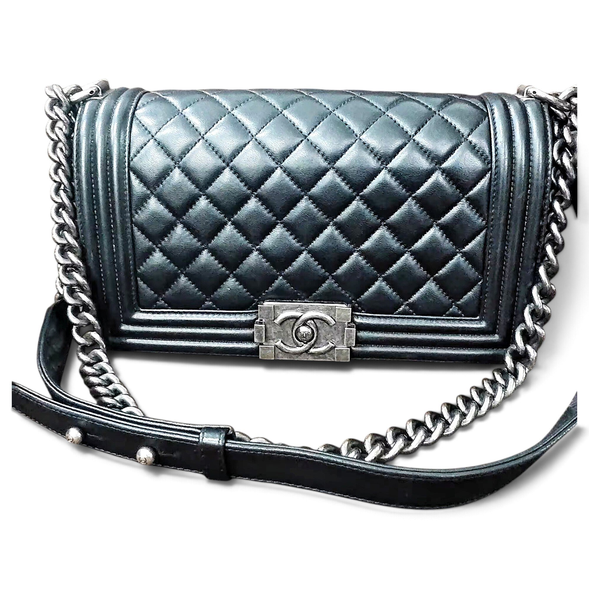Boy leather handbag