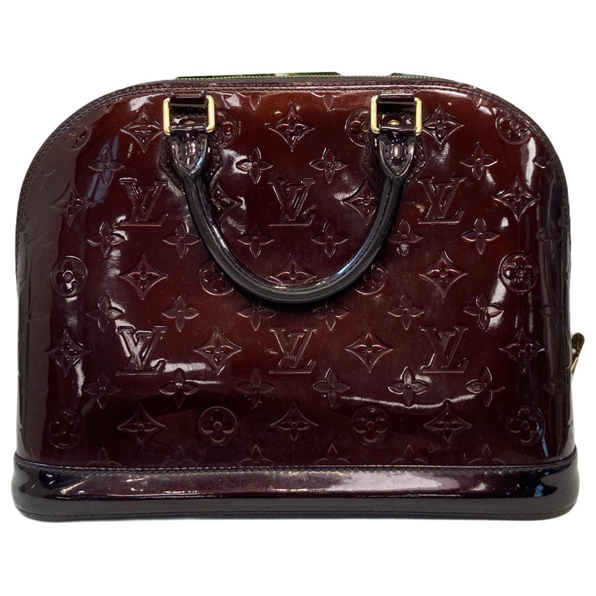 Alma patent leather handbag