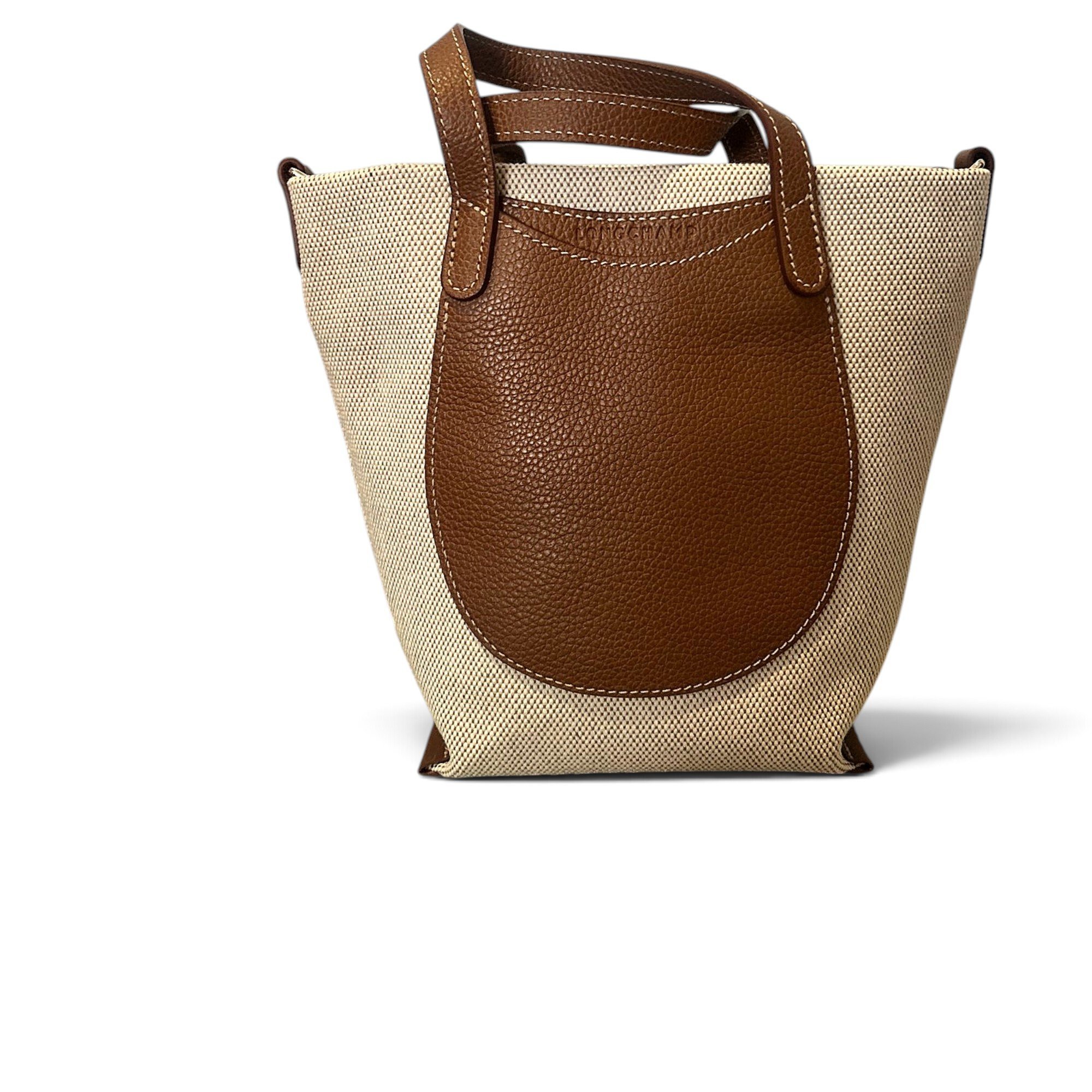 Leather tote