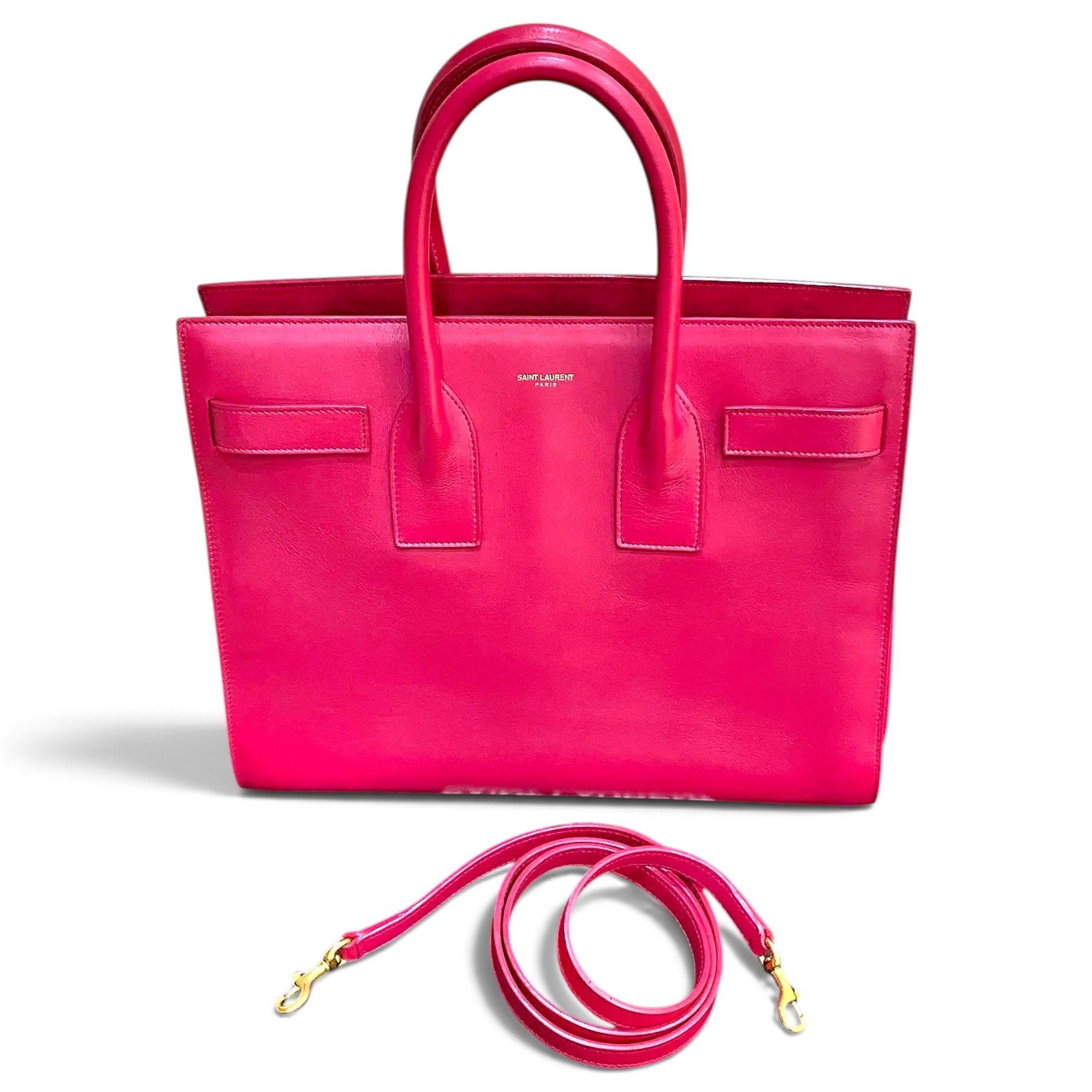 Sac de Jour leather crossbody bag