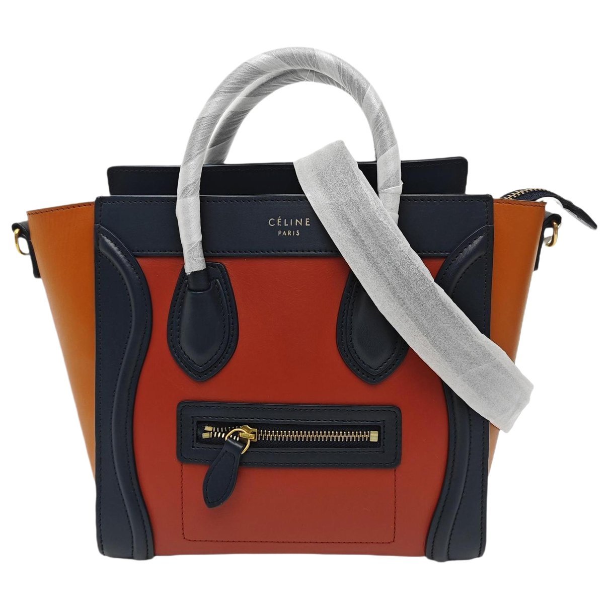 Luggage leather handbag