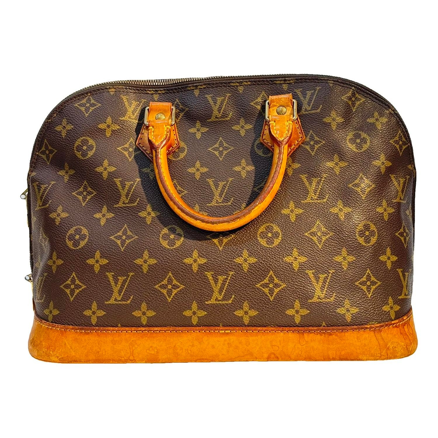 Alma leather handbag