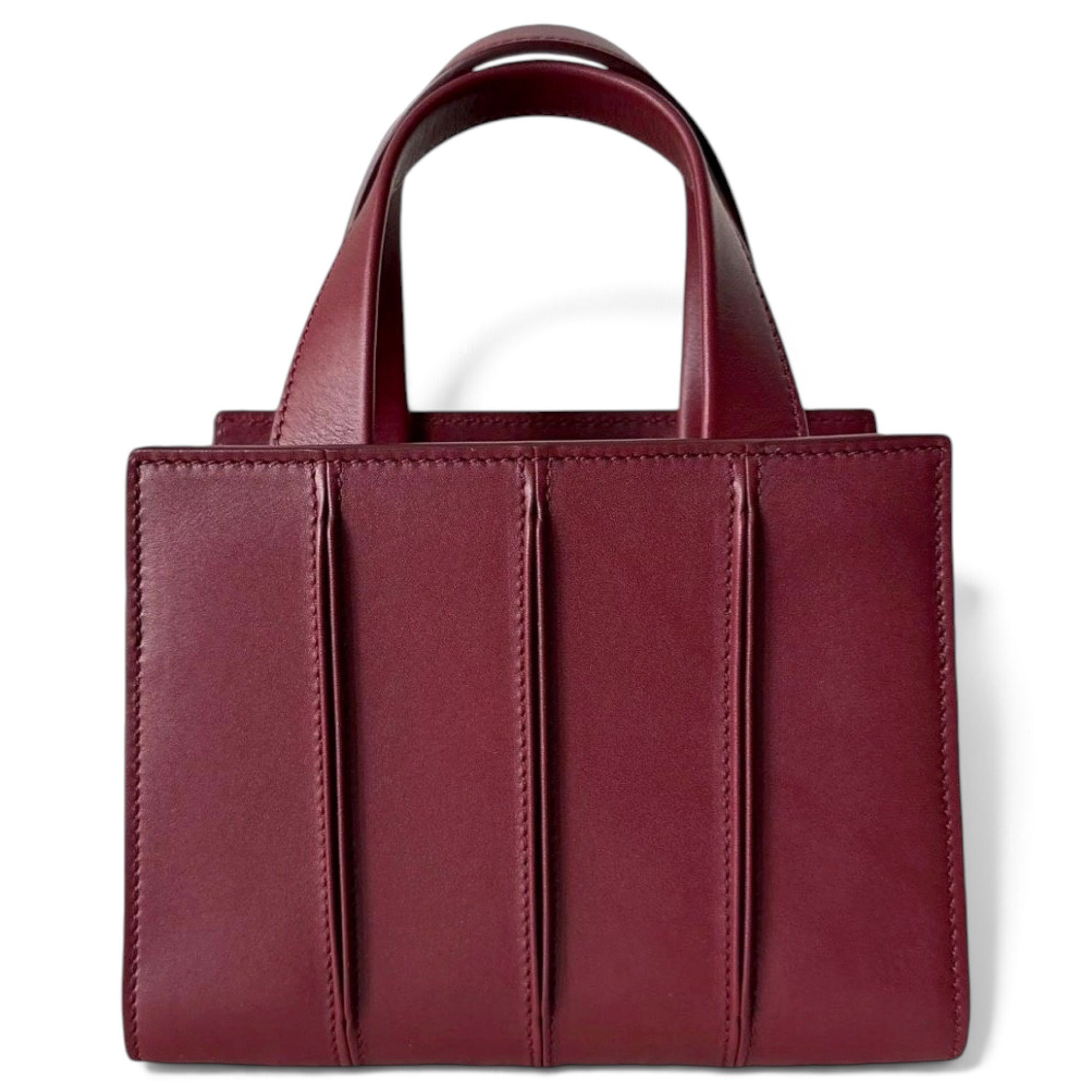 Max Mara Marine leather tote