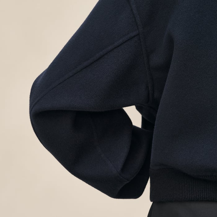 Bleu Noir Cashmere Jacket