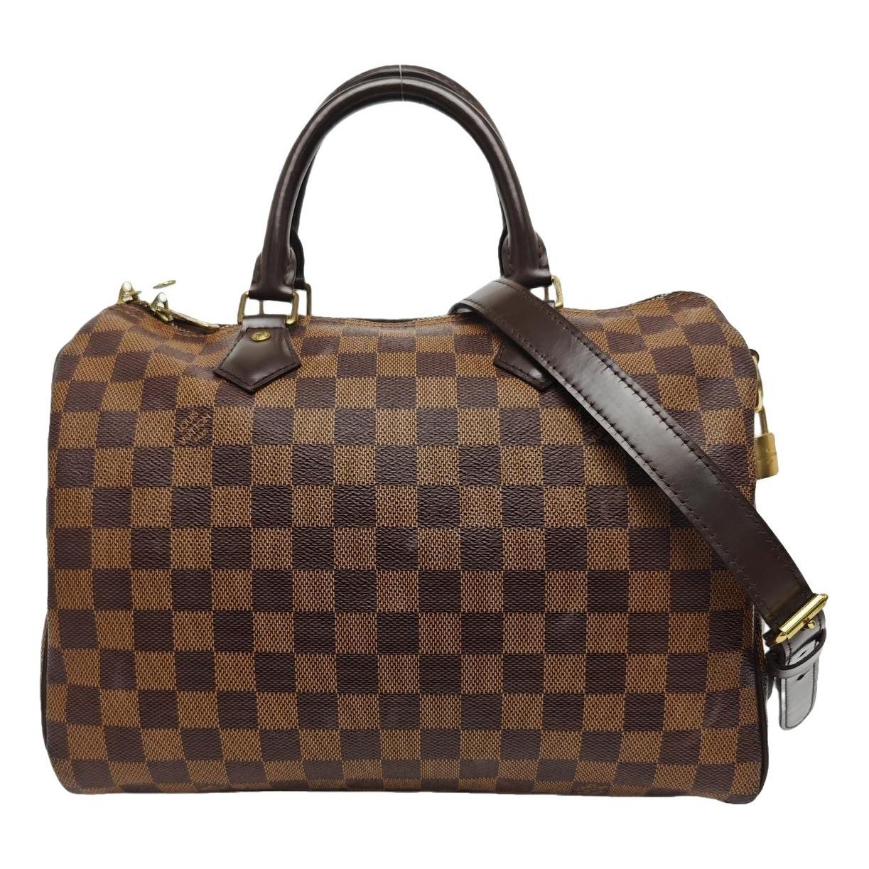 Nano Speedy / Mini HL leather handbag