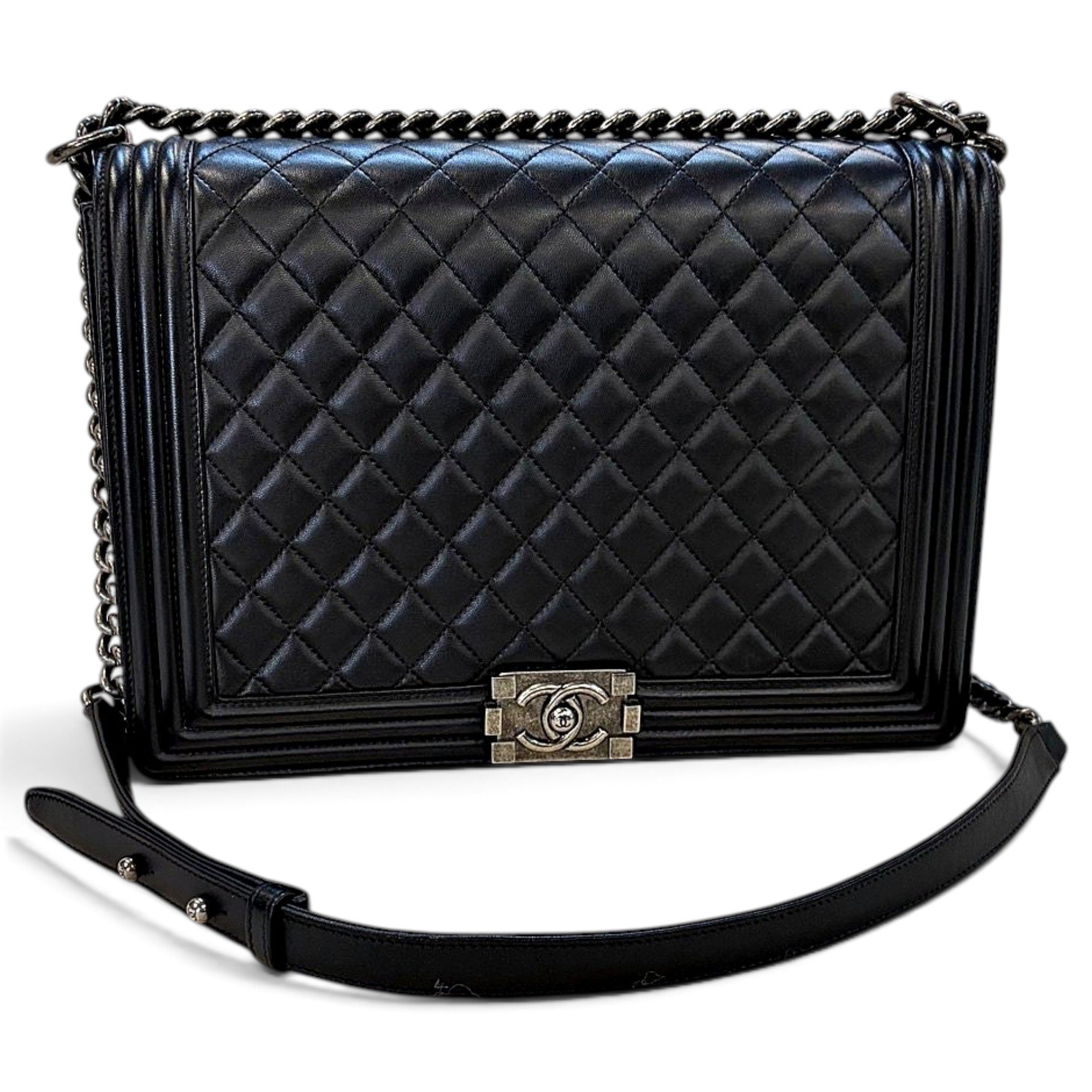 Boy leather handbag