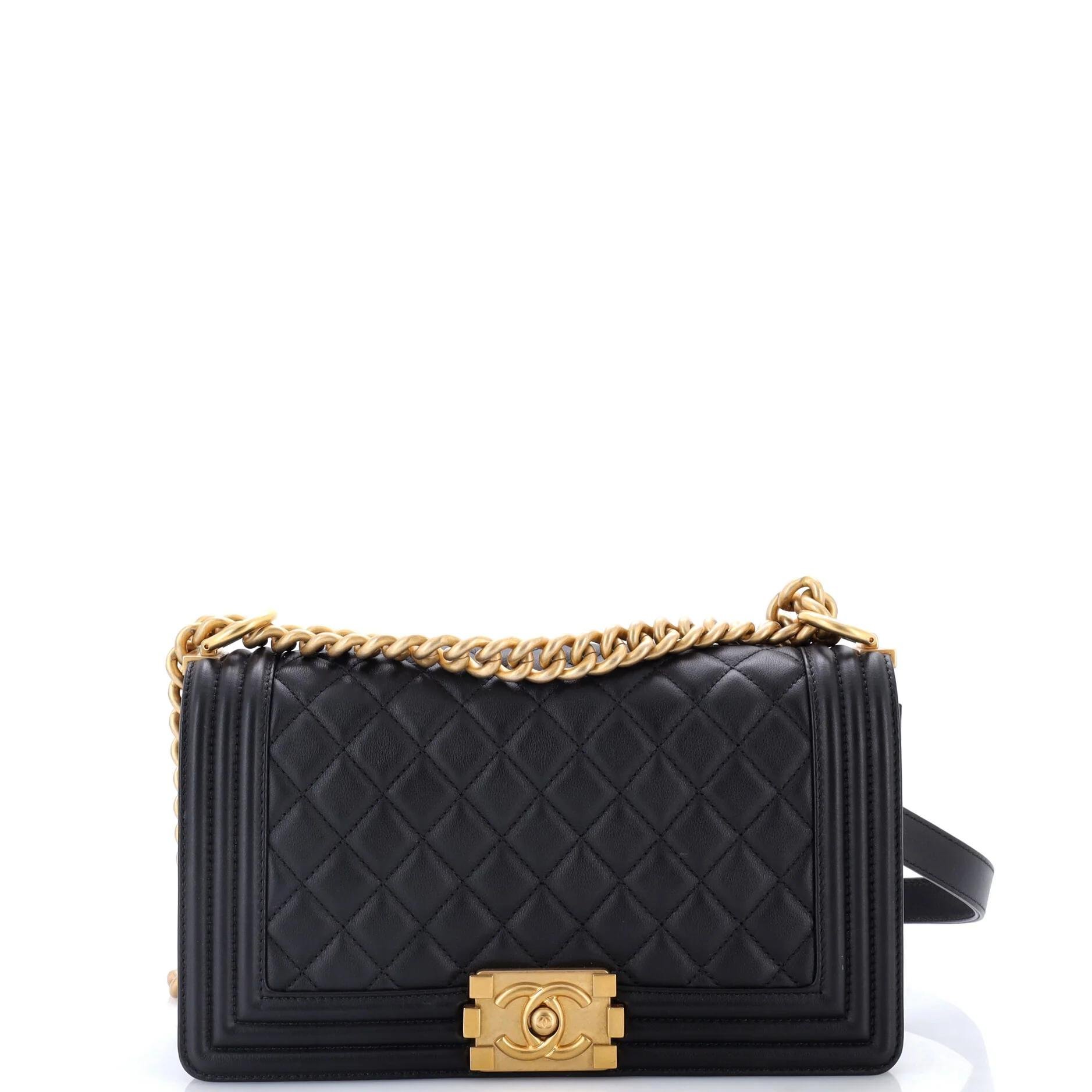 Boy leather crossbody bag