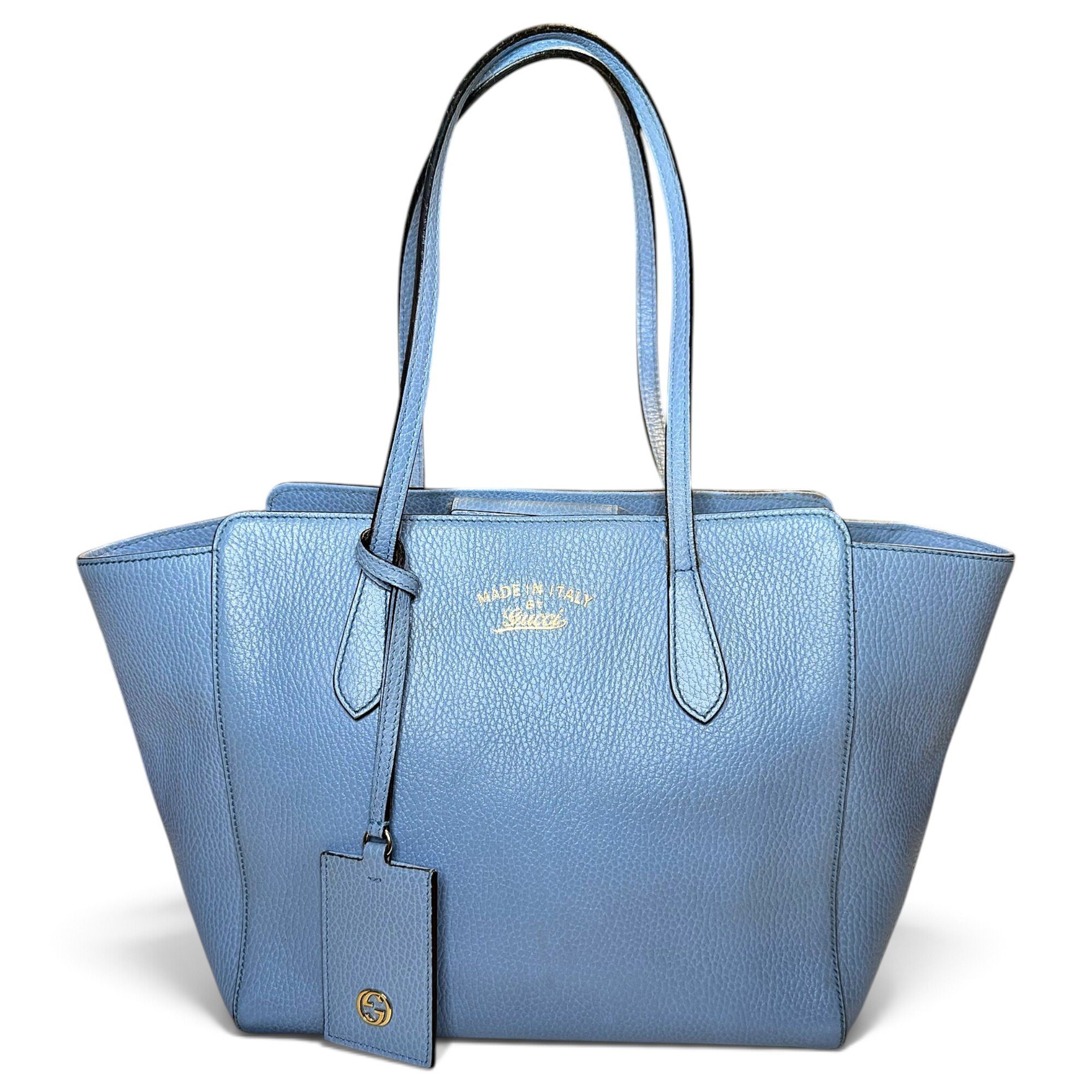 Swing leather tote