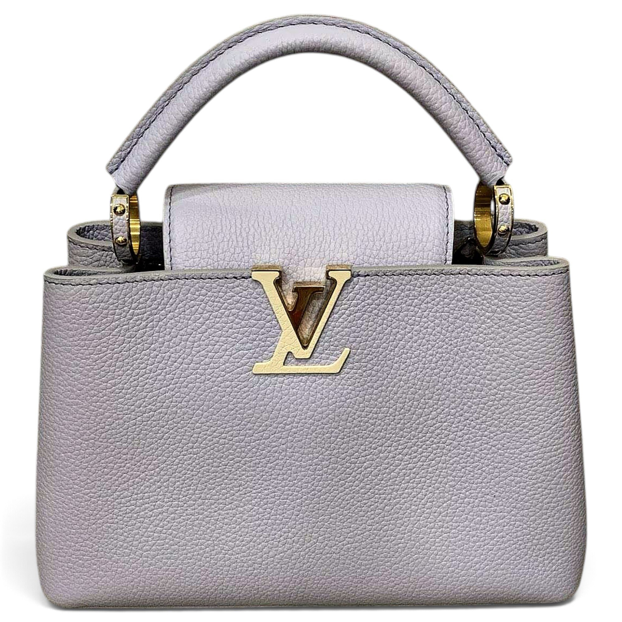 Capucines leather handbag
