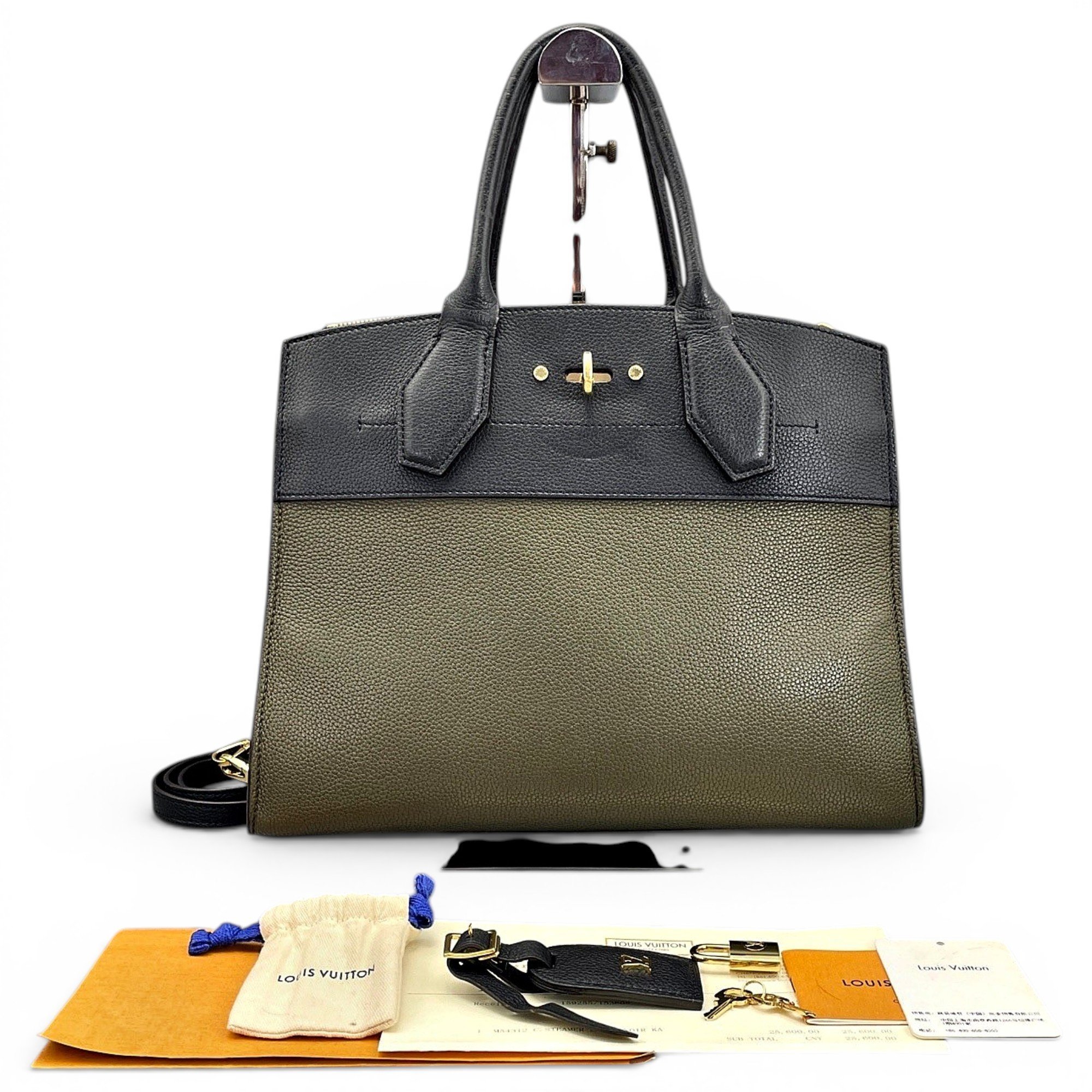 City Steamer leather handbag
